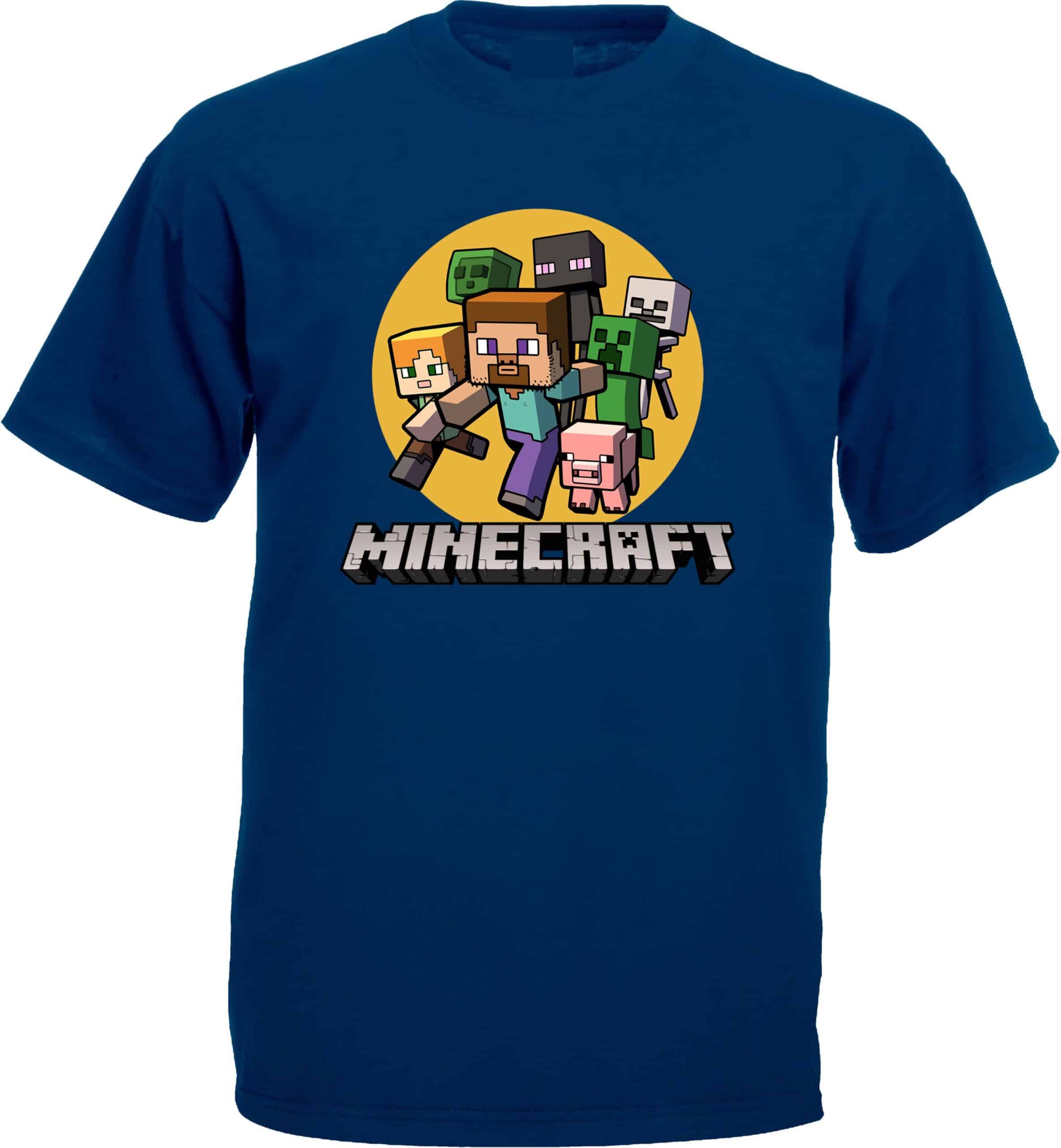 Funny Minecraft Pixel T-Shirt - Image 6