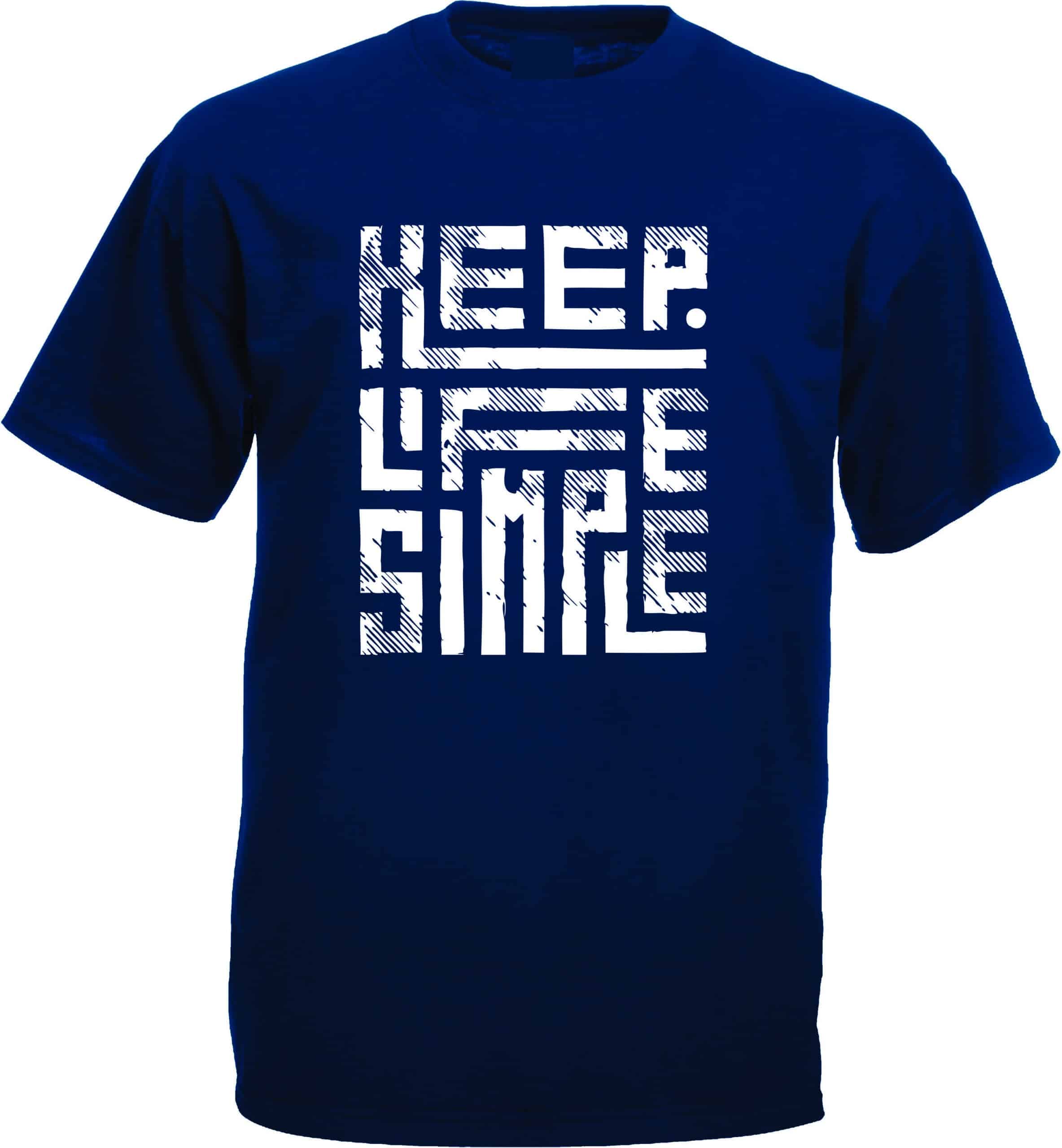 Keep Life Simple T-Shirt - Image 5