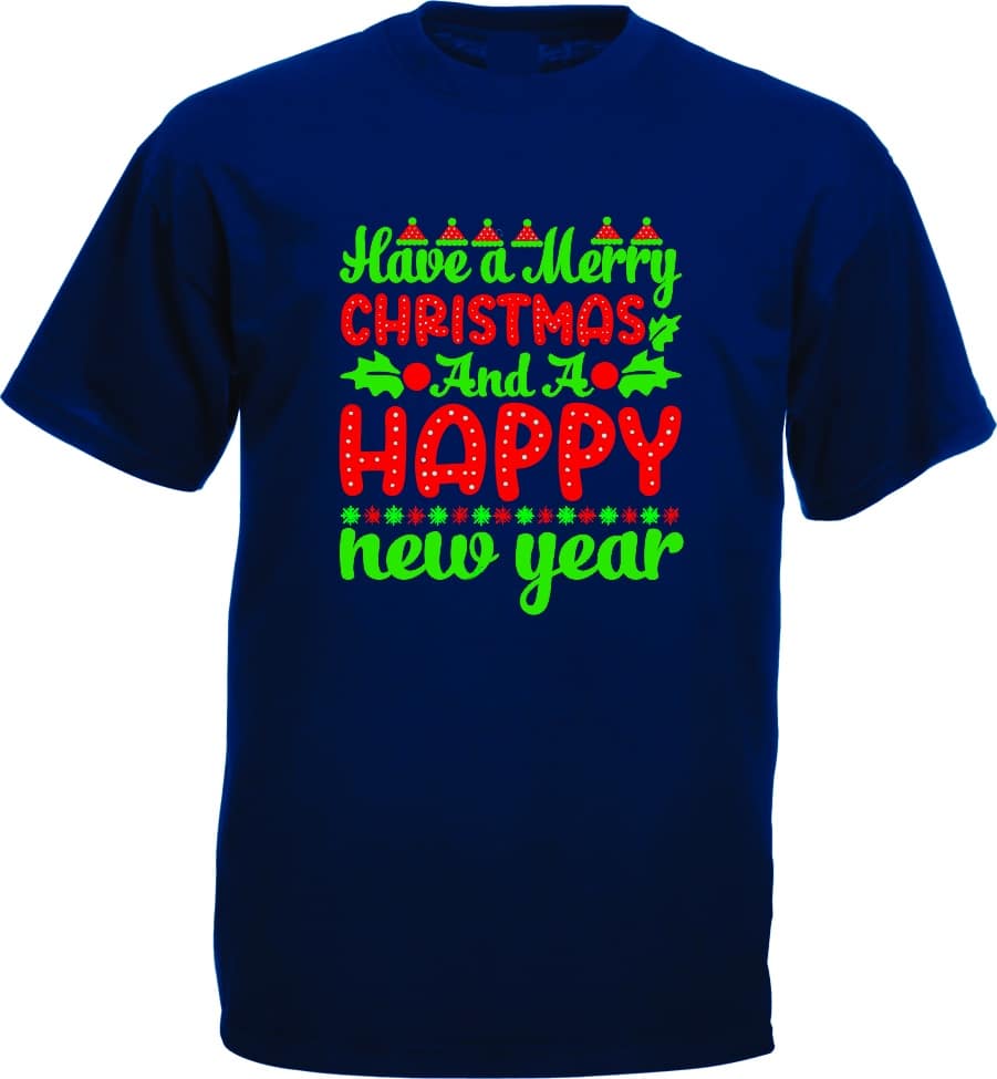 Merry Christmas Happy New Year Shirt - Image 3