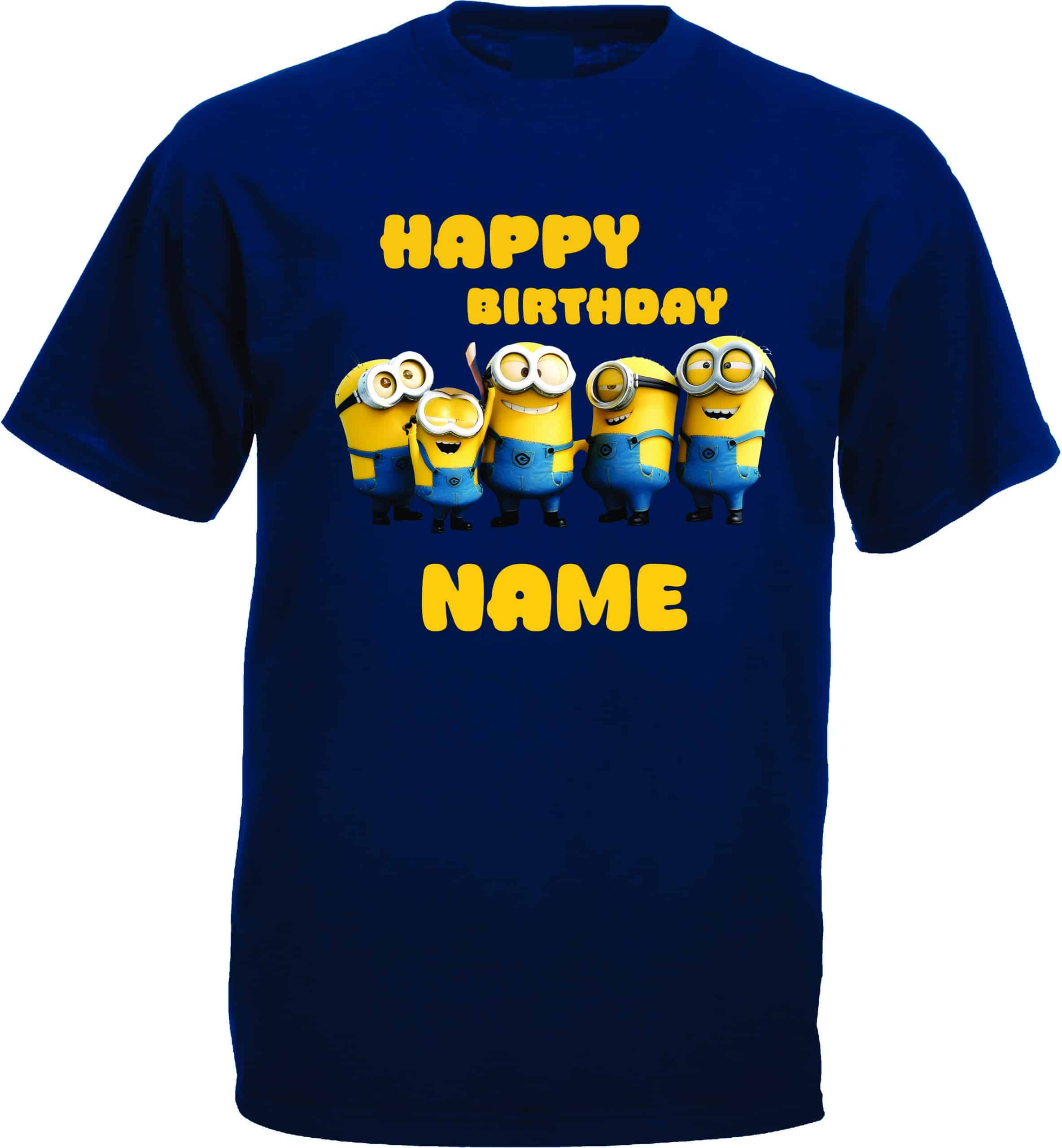Minions Kids Birthday T-Shirt - Image 4