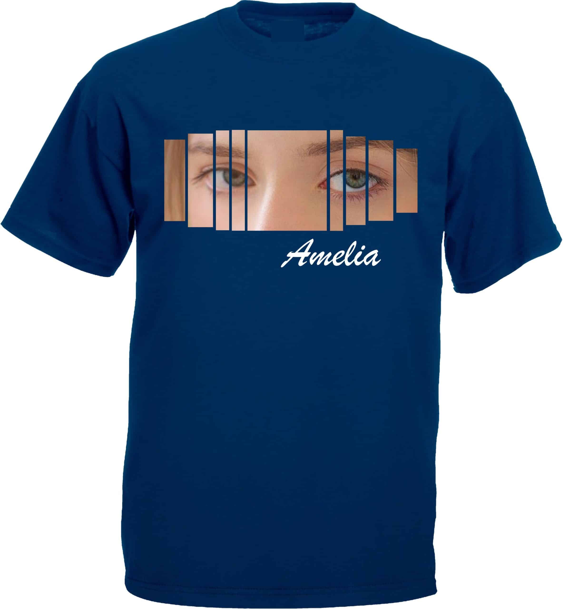 Personalized Eye Portrait T-Shirt - Image 4