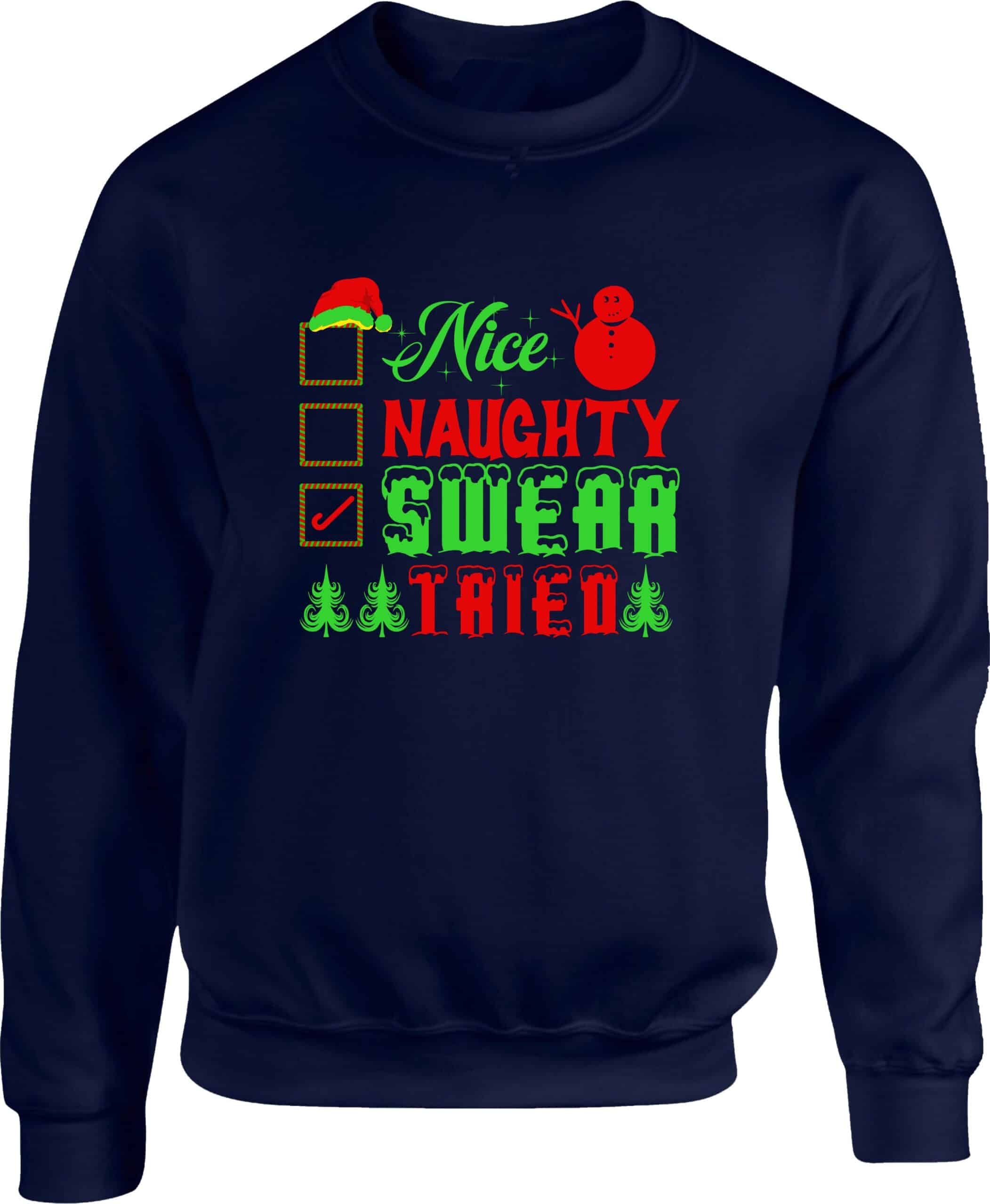 Funny Christmas Slogan Sweatshirt - Image 4