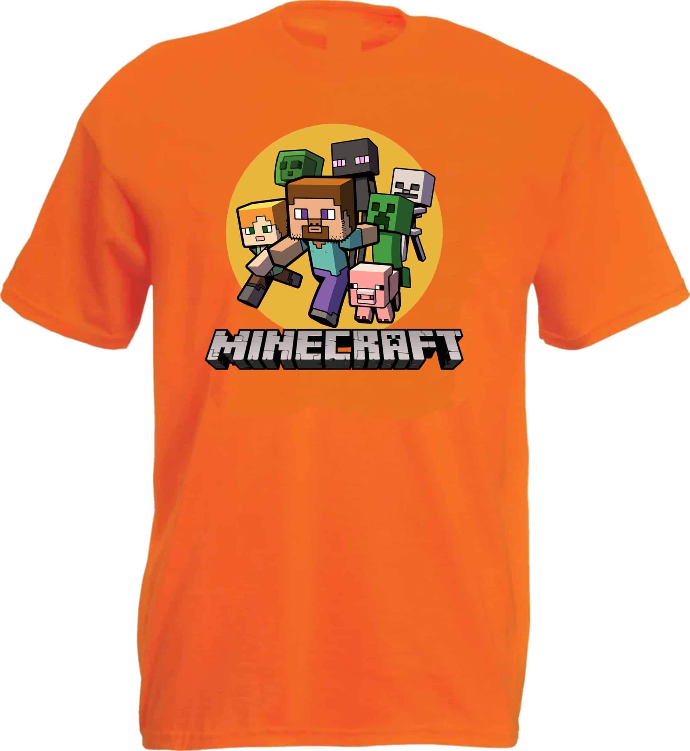 Funny Minecraft Pixel T-Shirt - Image 7