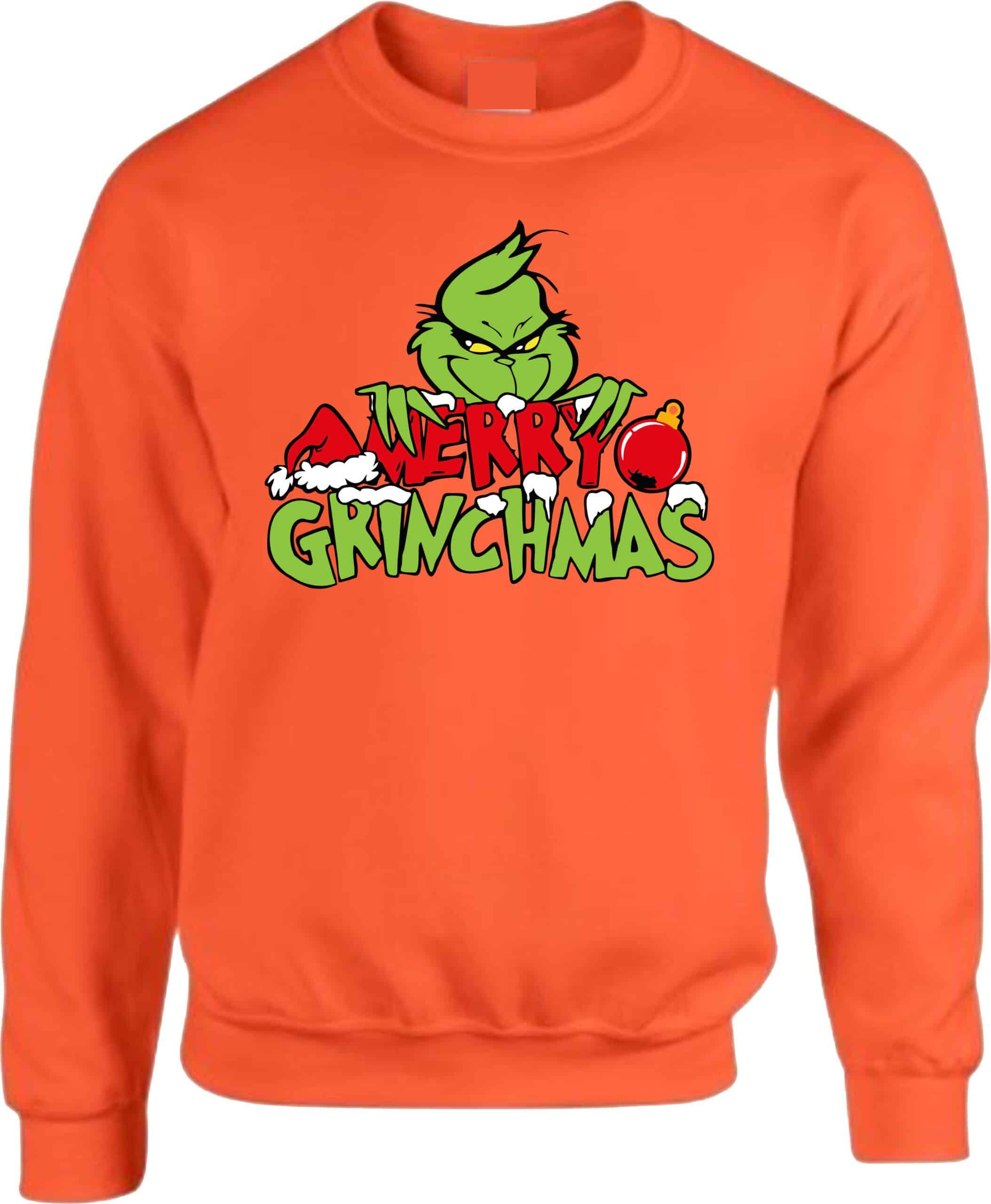 Merry Grinchmas Christmas Sweatshirt - Image 6