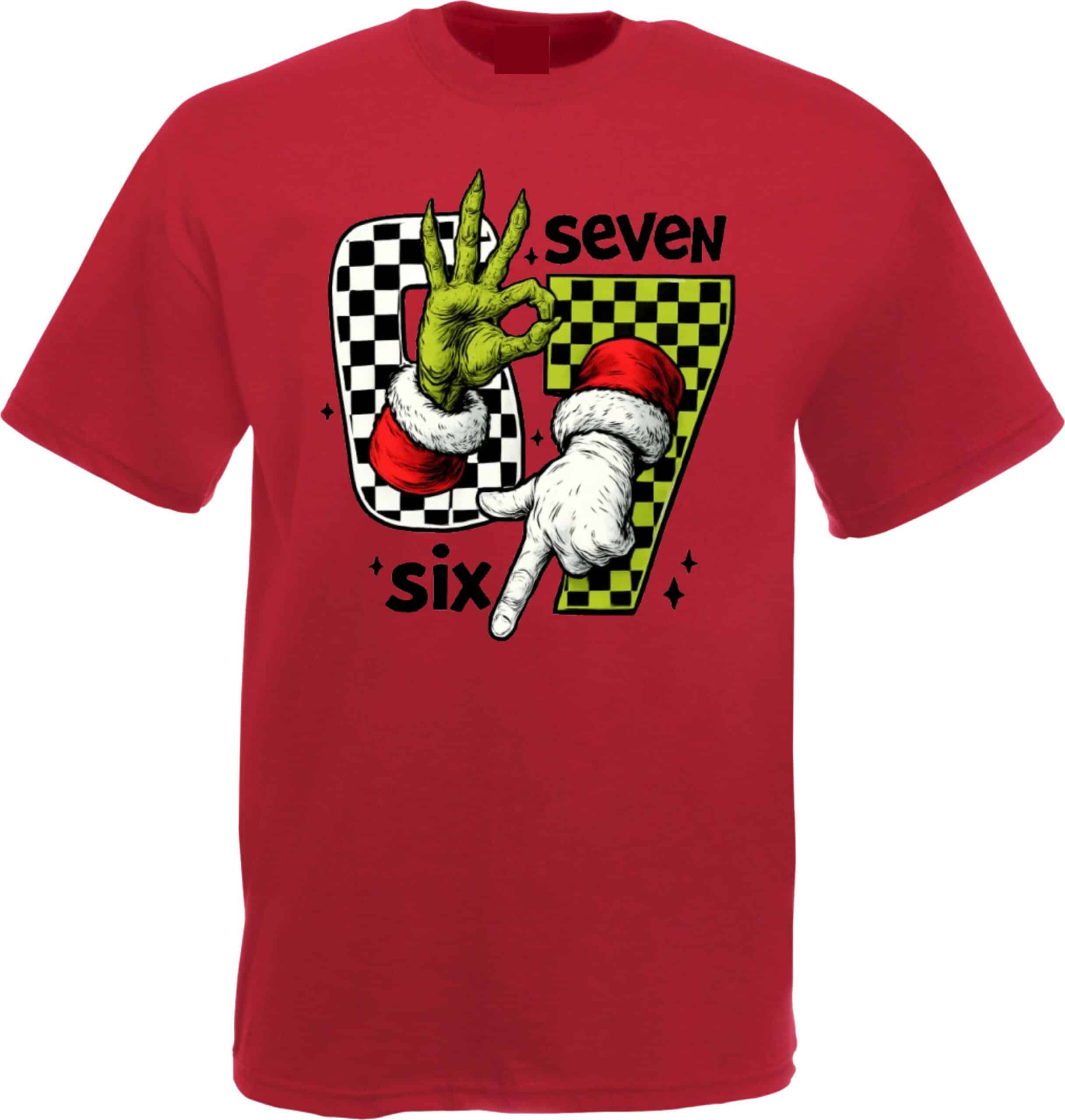Funny Grinch Height Christmas T-Shirt - Image 5