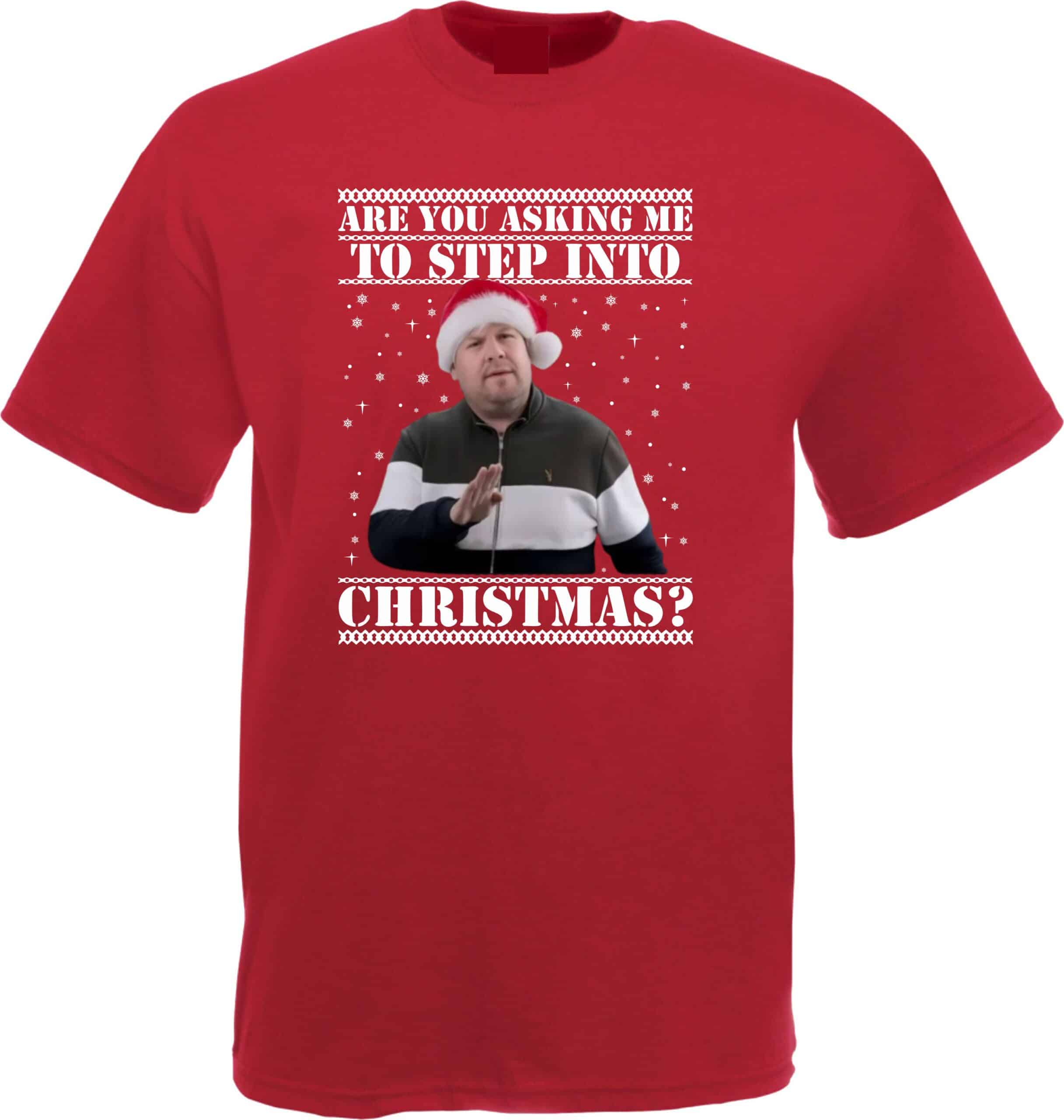 Smithy and Nessa Christmas T-Shirt - Image 6