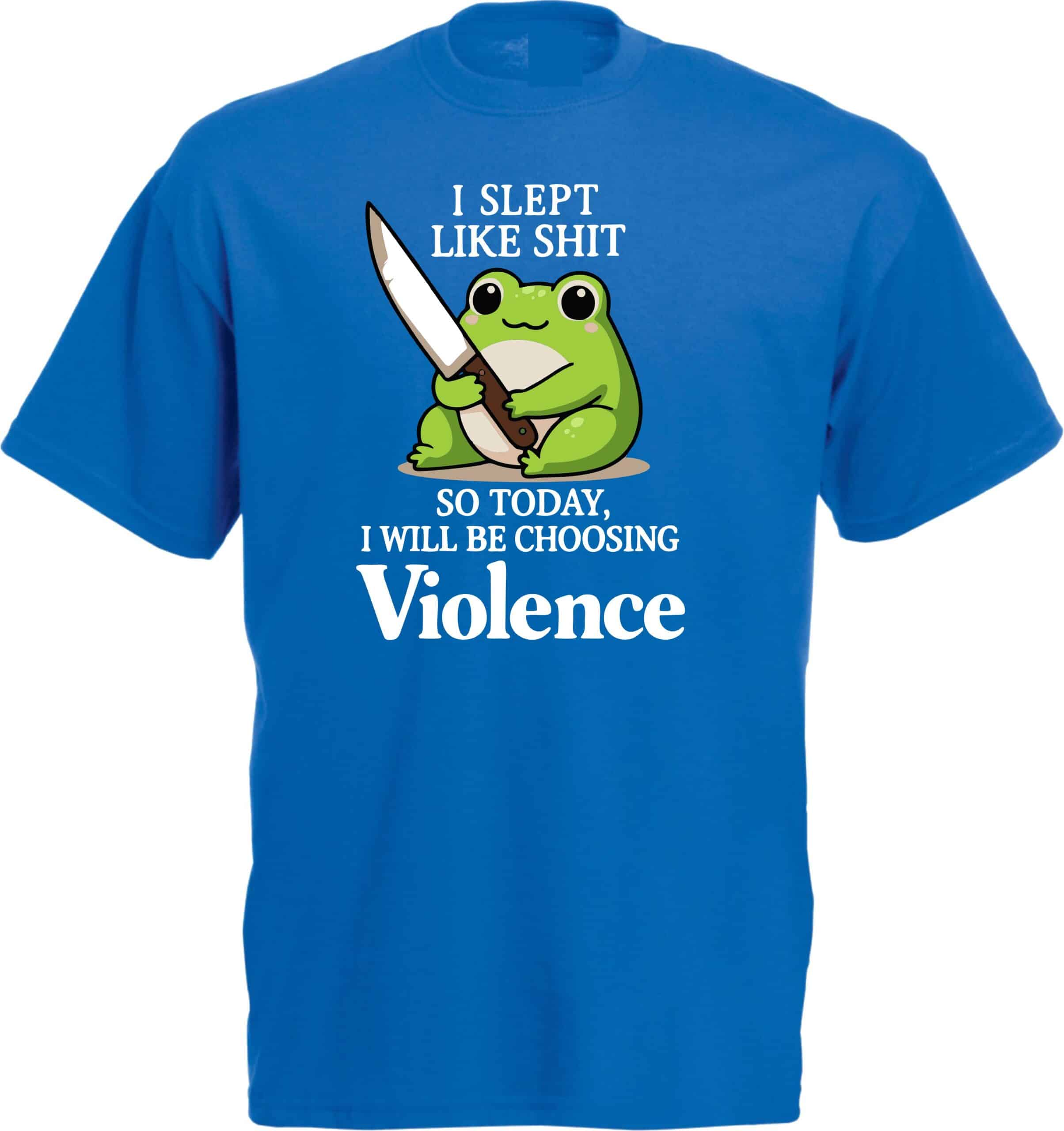 Choosing Violence Slogan T-Shirt - Image 7