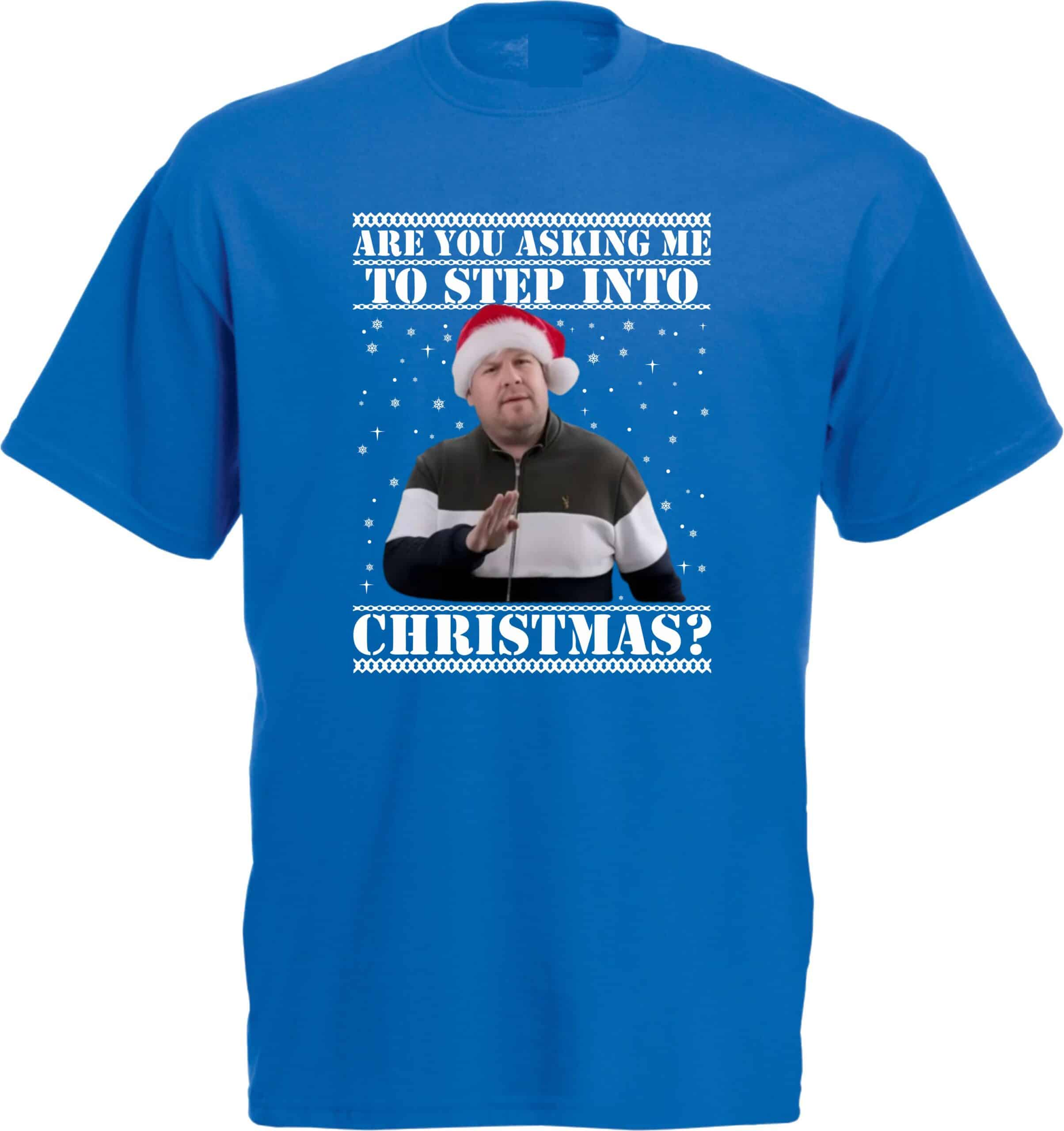 Smithy and Nessa Christmas T-Shirt - Image 7
