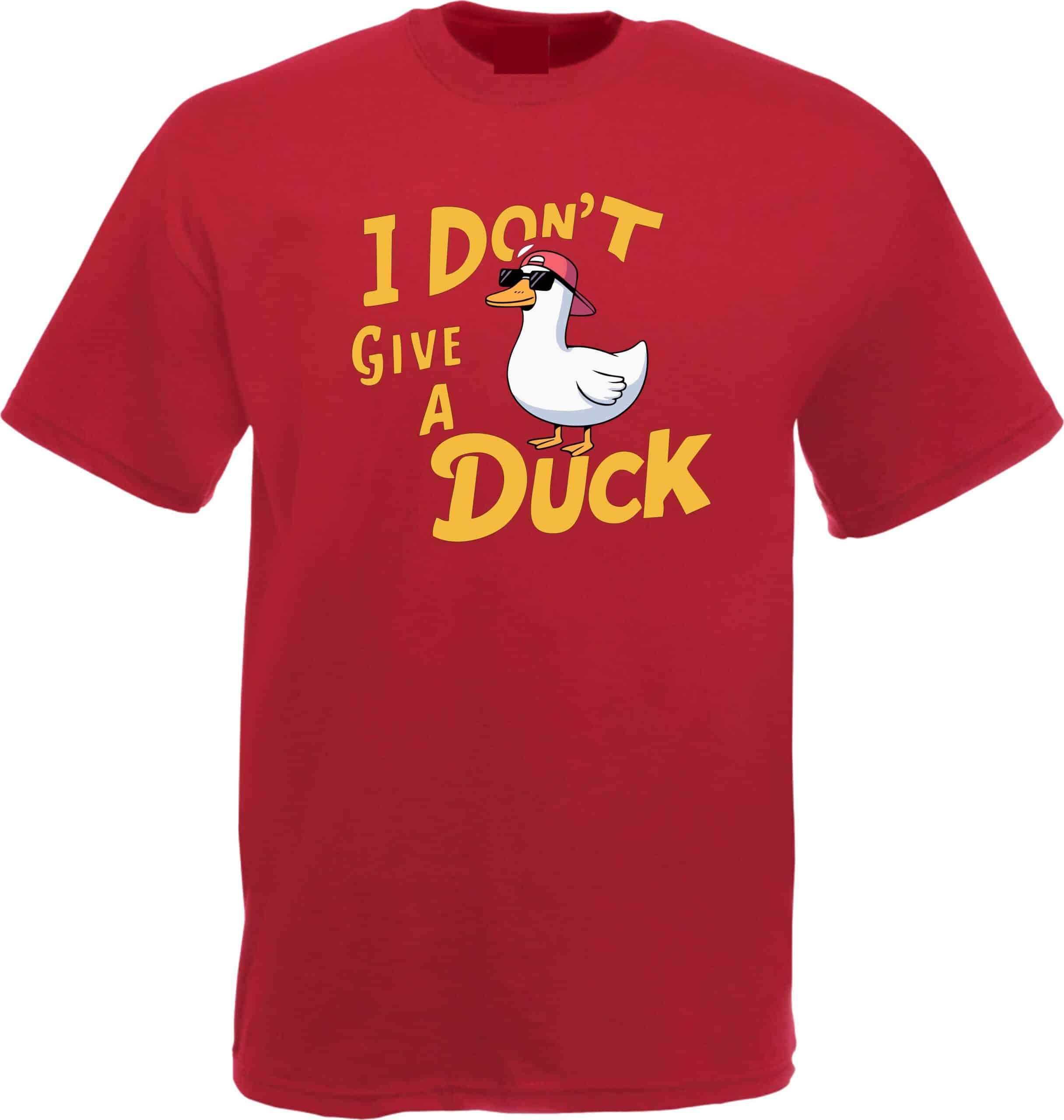 Funny "I Don't Give a Duck" Shirt - Image 6