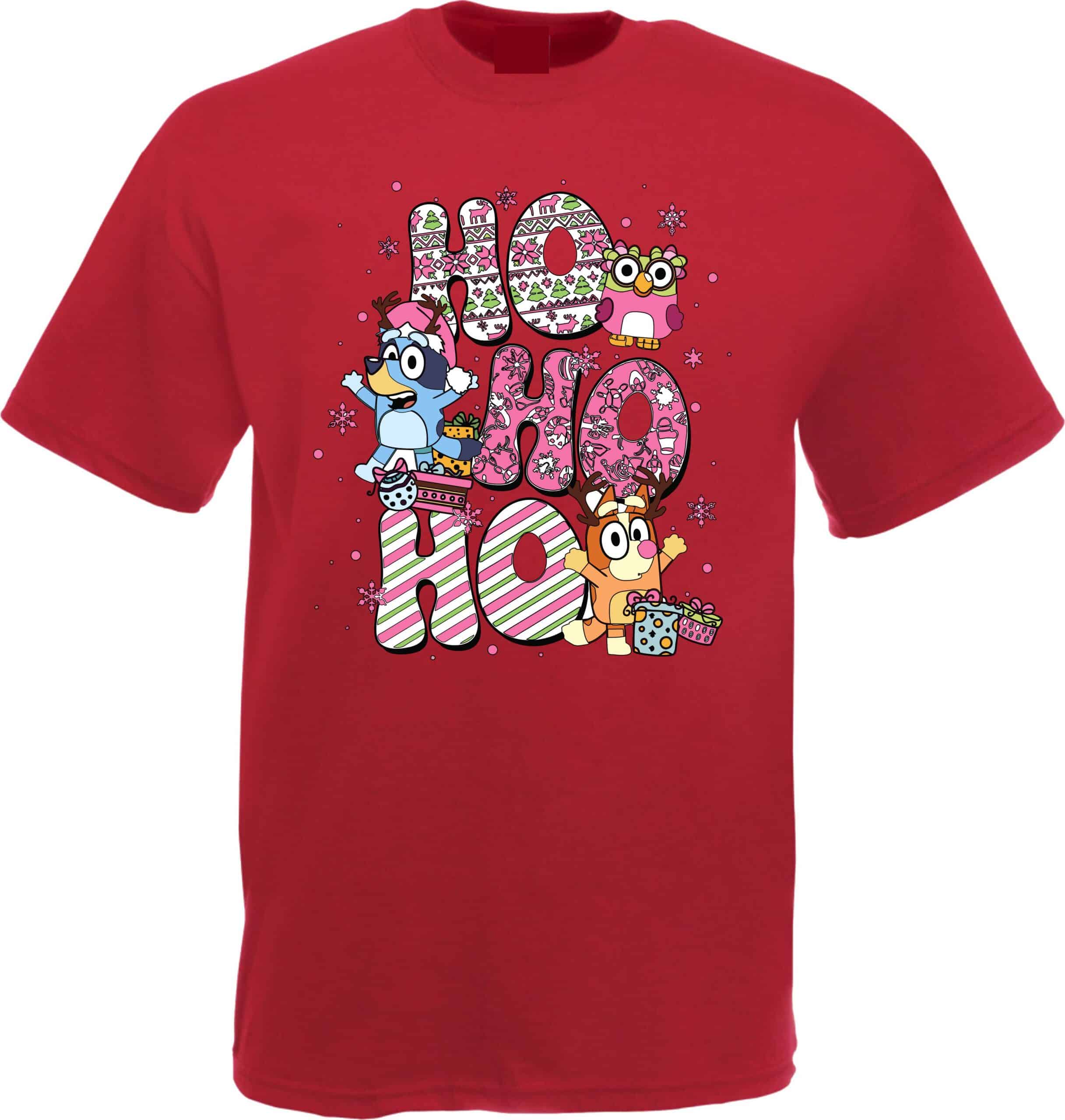 Funny Bluey Christmas T-Shirt - Image 6