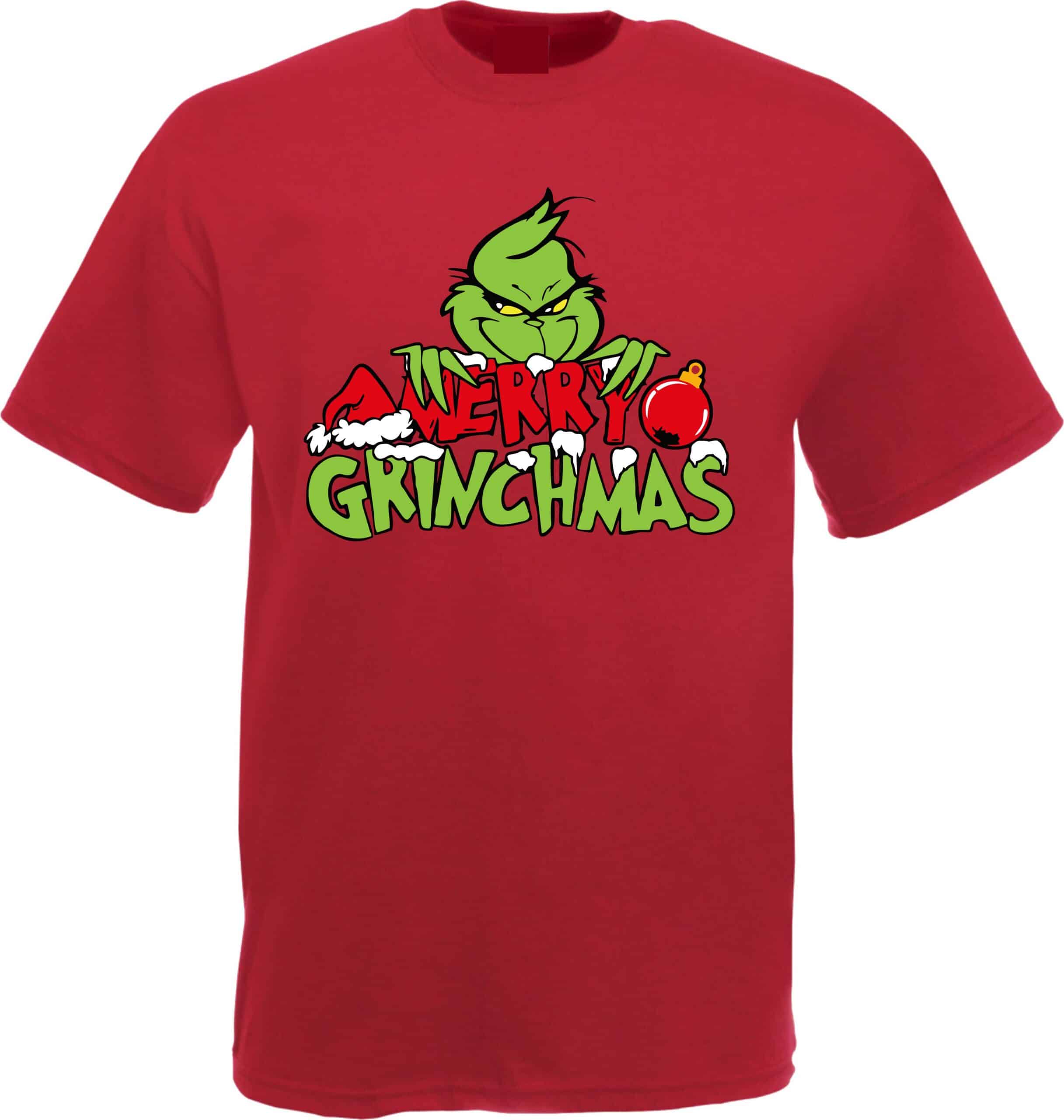 Merry Grinchmas Unisex T-Shirt - Image 7