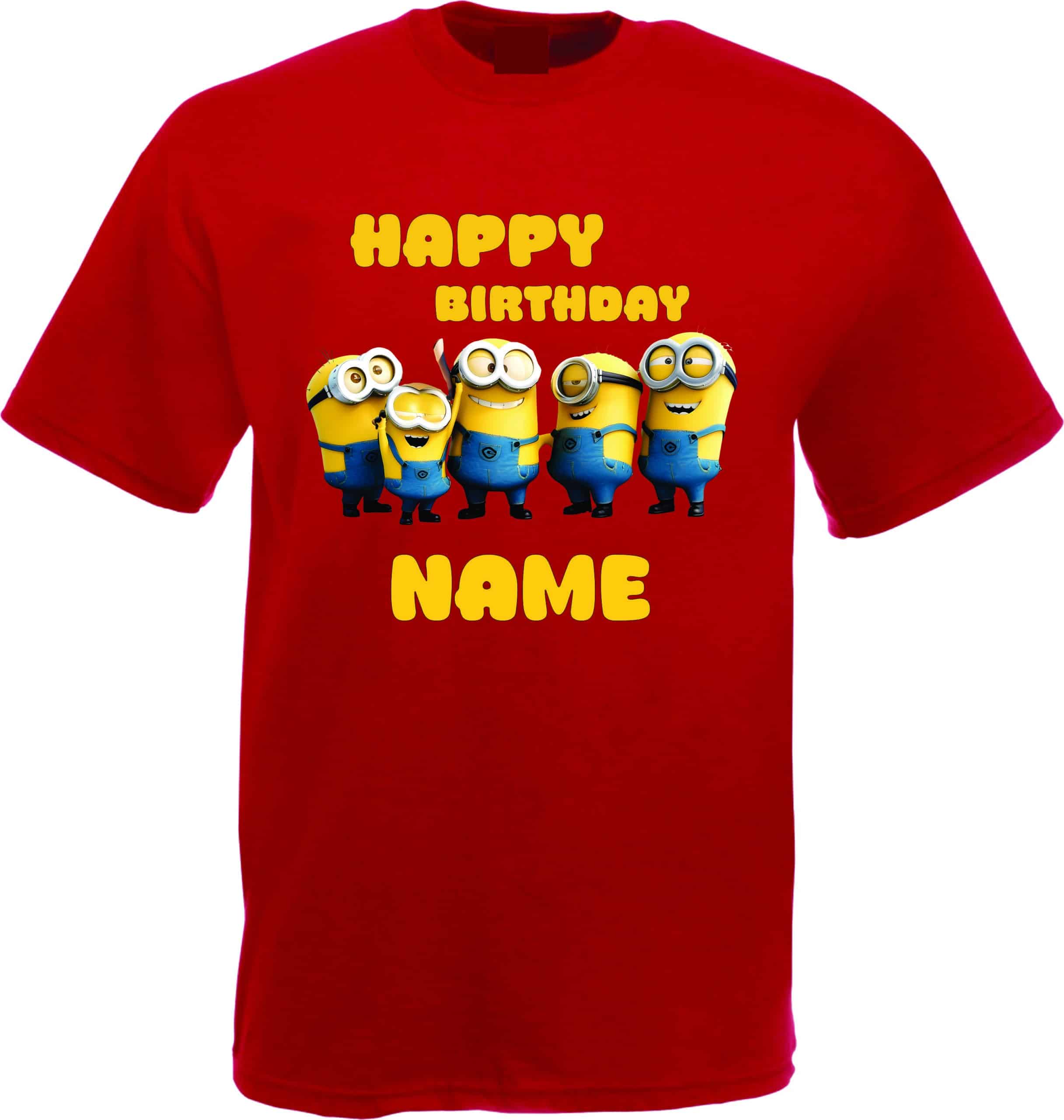 Minions Kids Birthday T-Shirt - Image 6