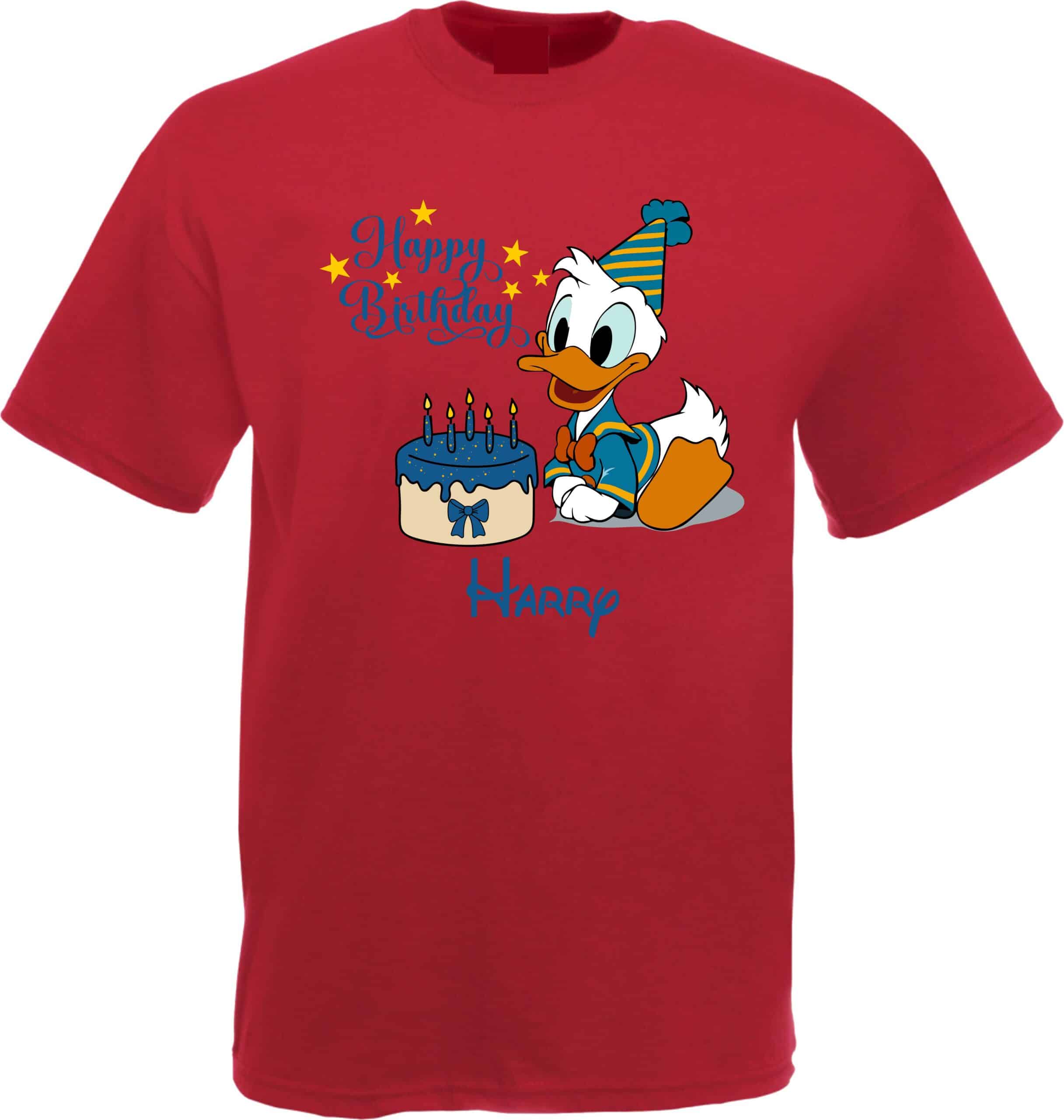 Donald Duck Birthday T-Shirt - Image 6