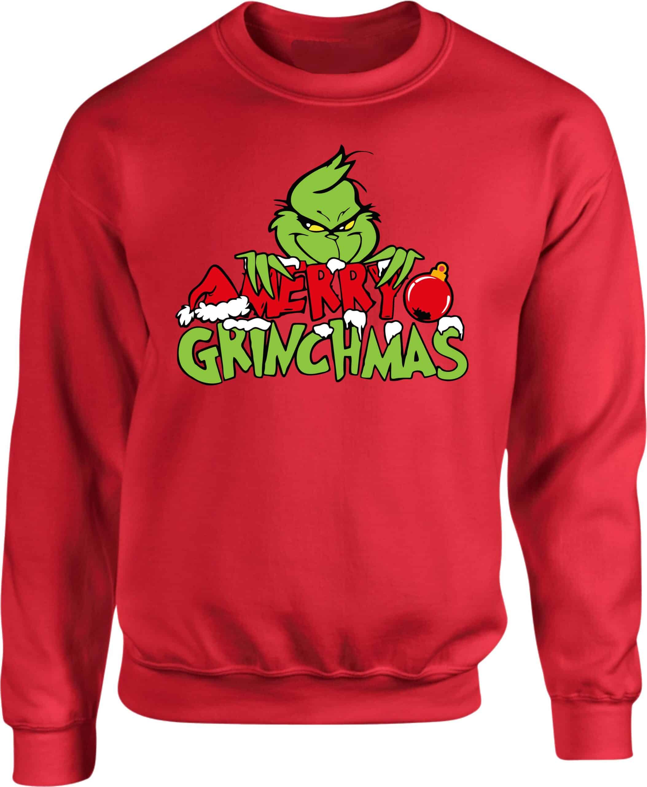 Merry Grinchmas Christmas Sweatshirt - Image 7