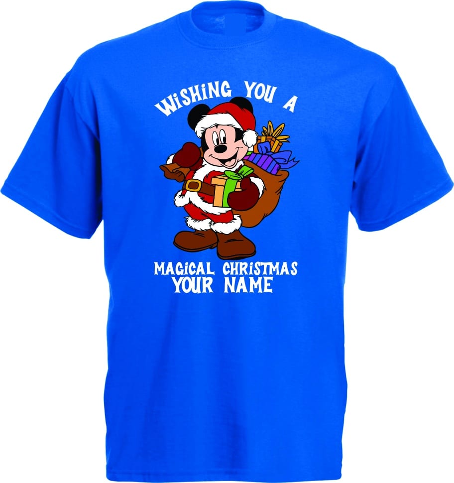 Wishing You A Merry Christmas T-Shirt - Image 4