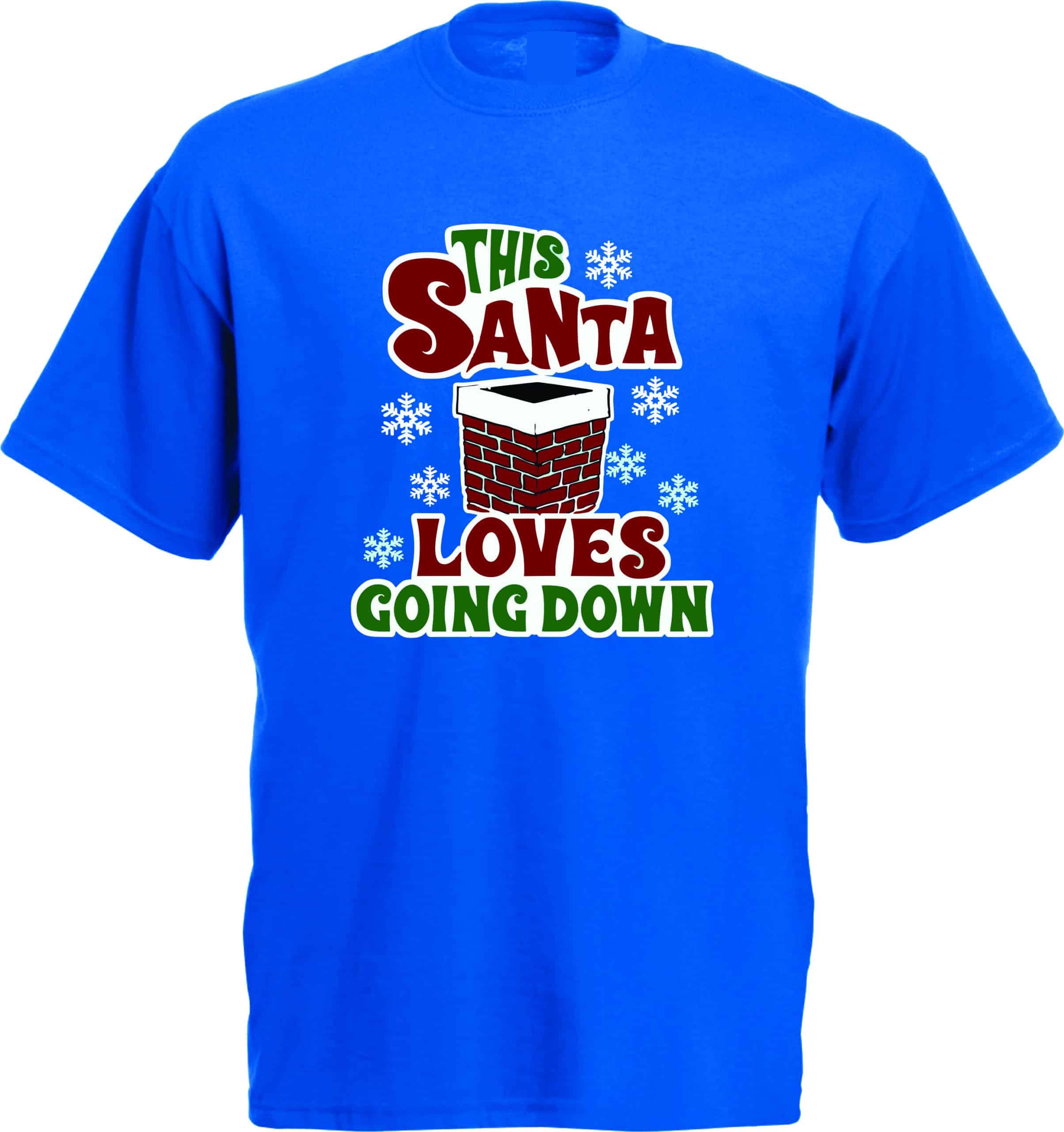 Santa Loves Going Down T-Shirt - Image 6