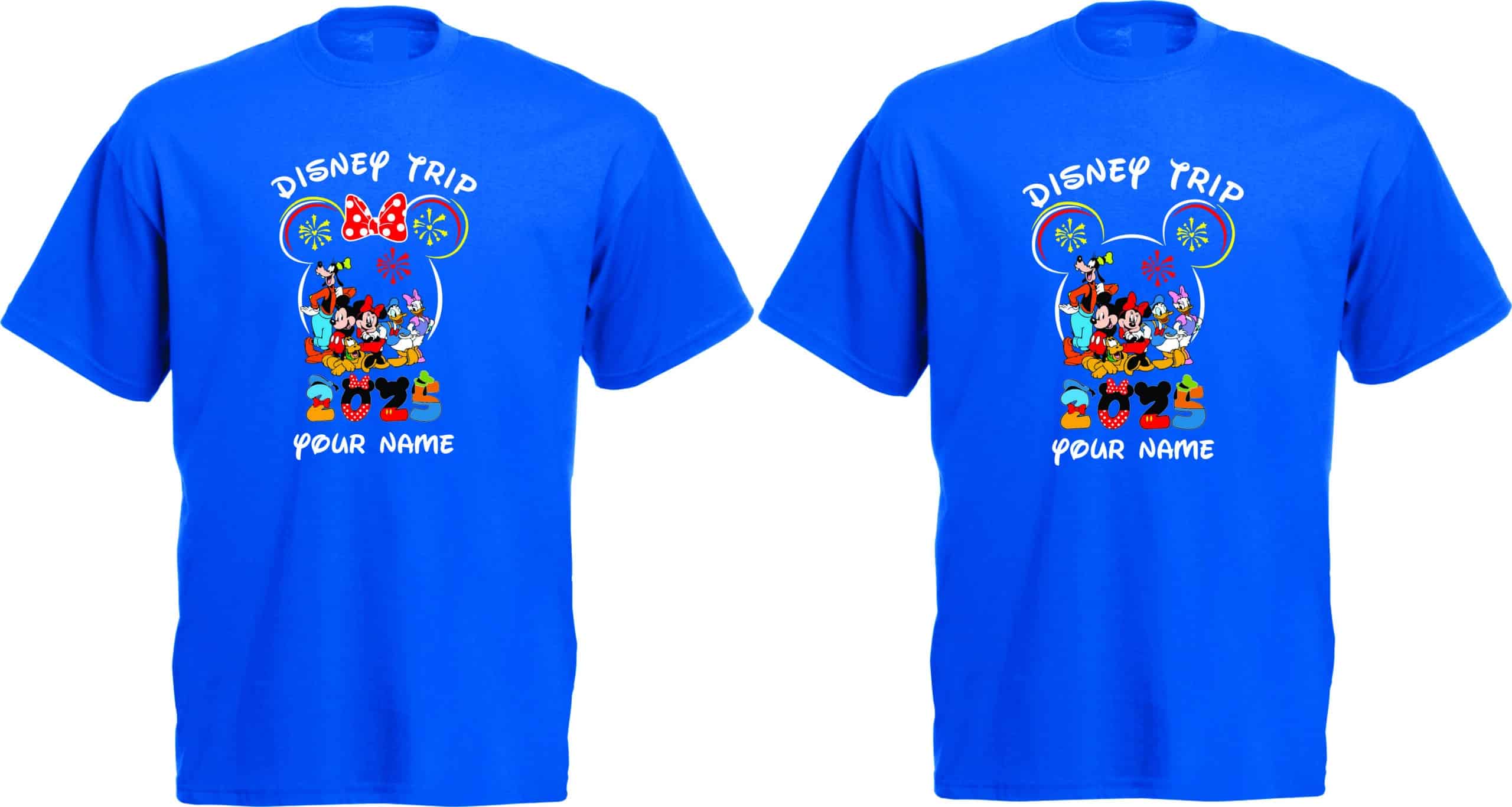 Custom Mickey & Minnie Disney Trip Shirt - Image 5