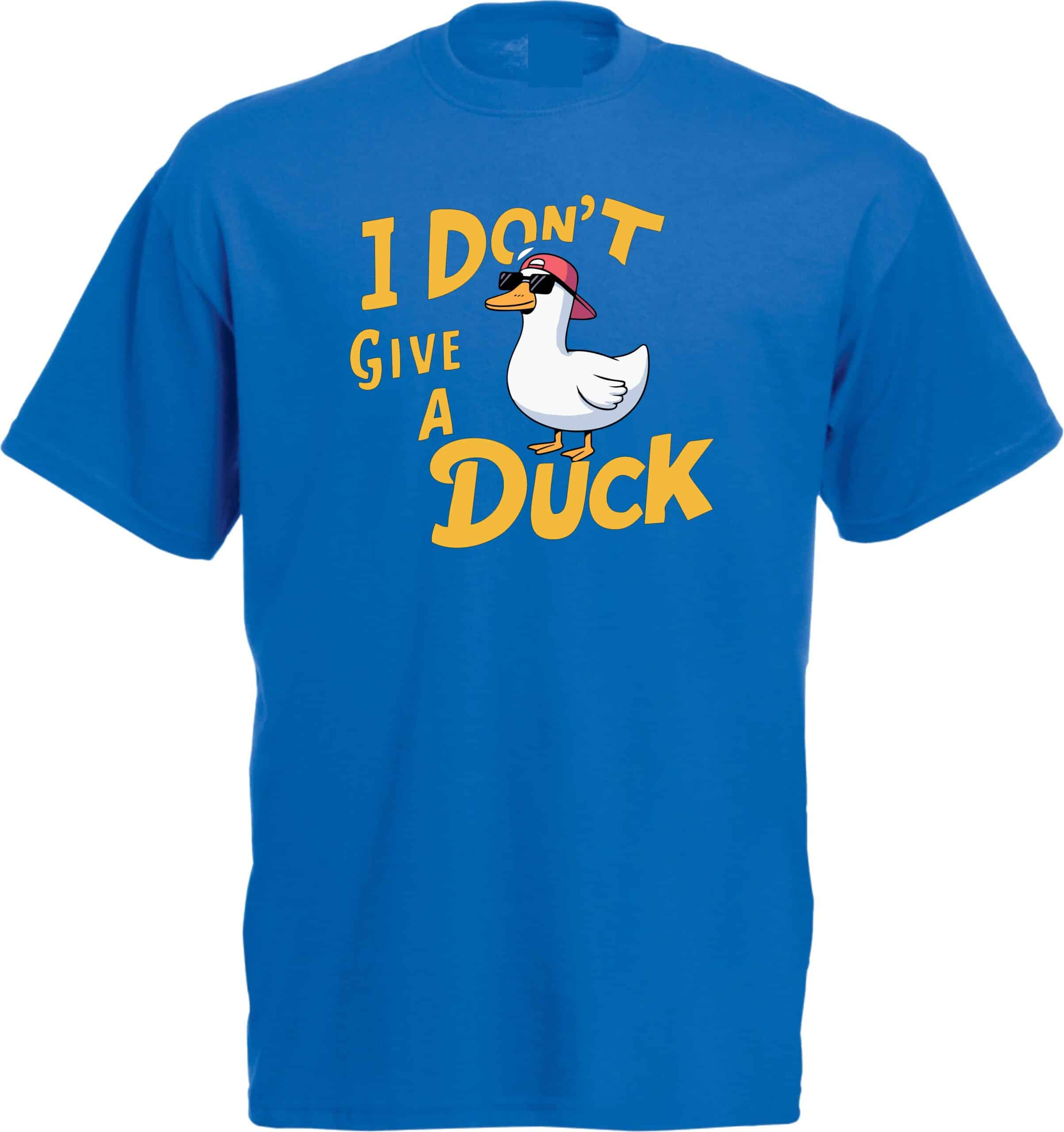 Funny "I Don't Give a Duck" Shirt - Image 7