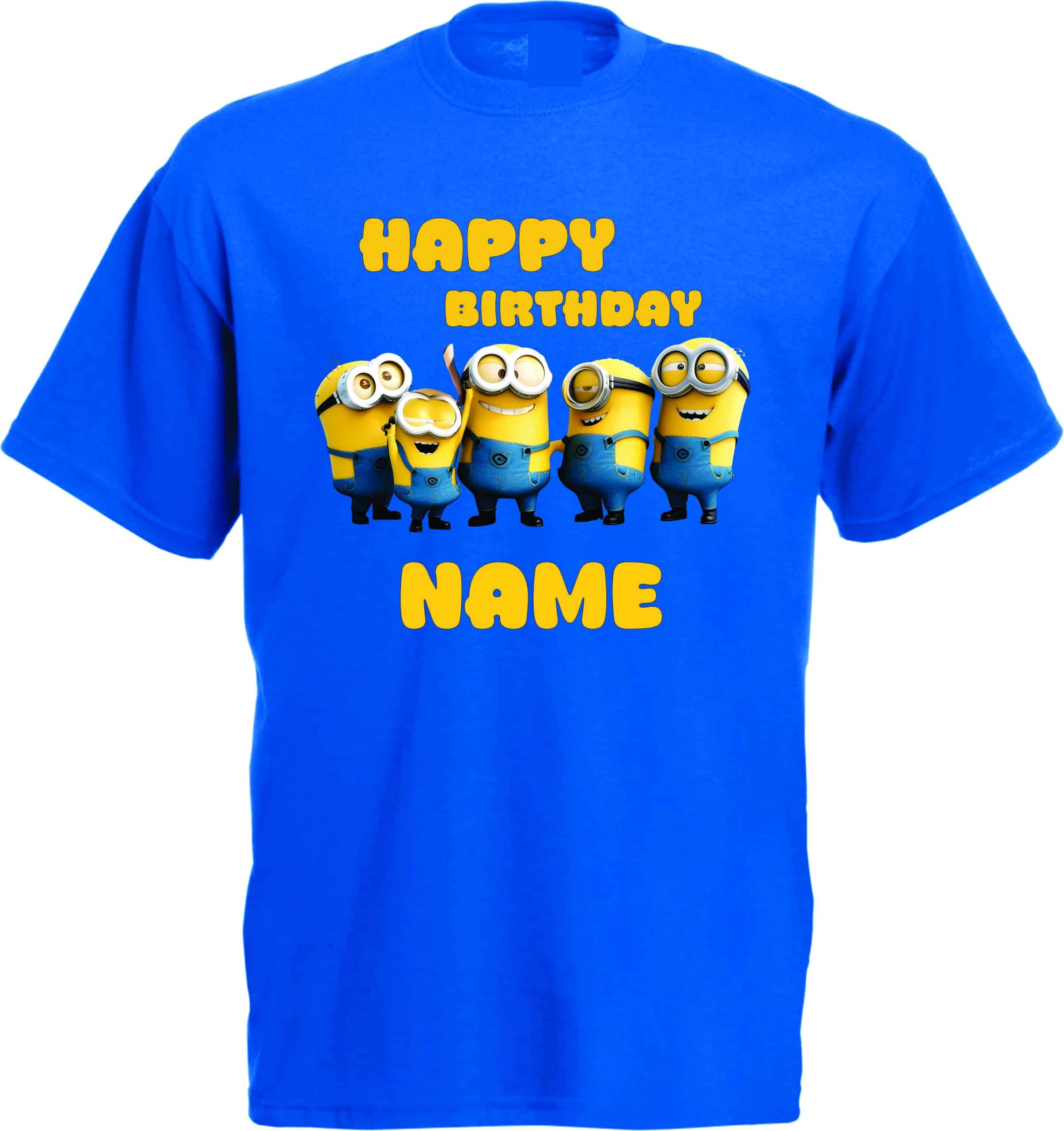 Minions Kids Birthday T-Shirt - Image 7