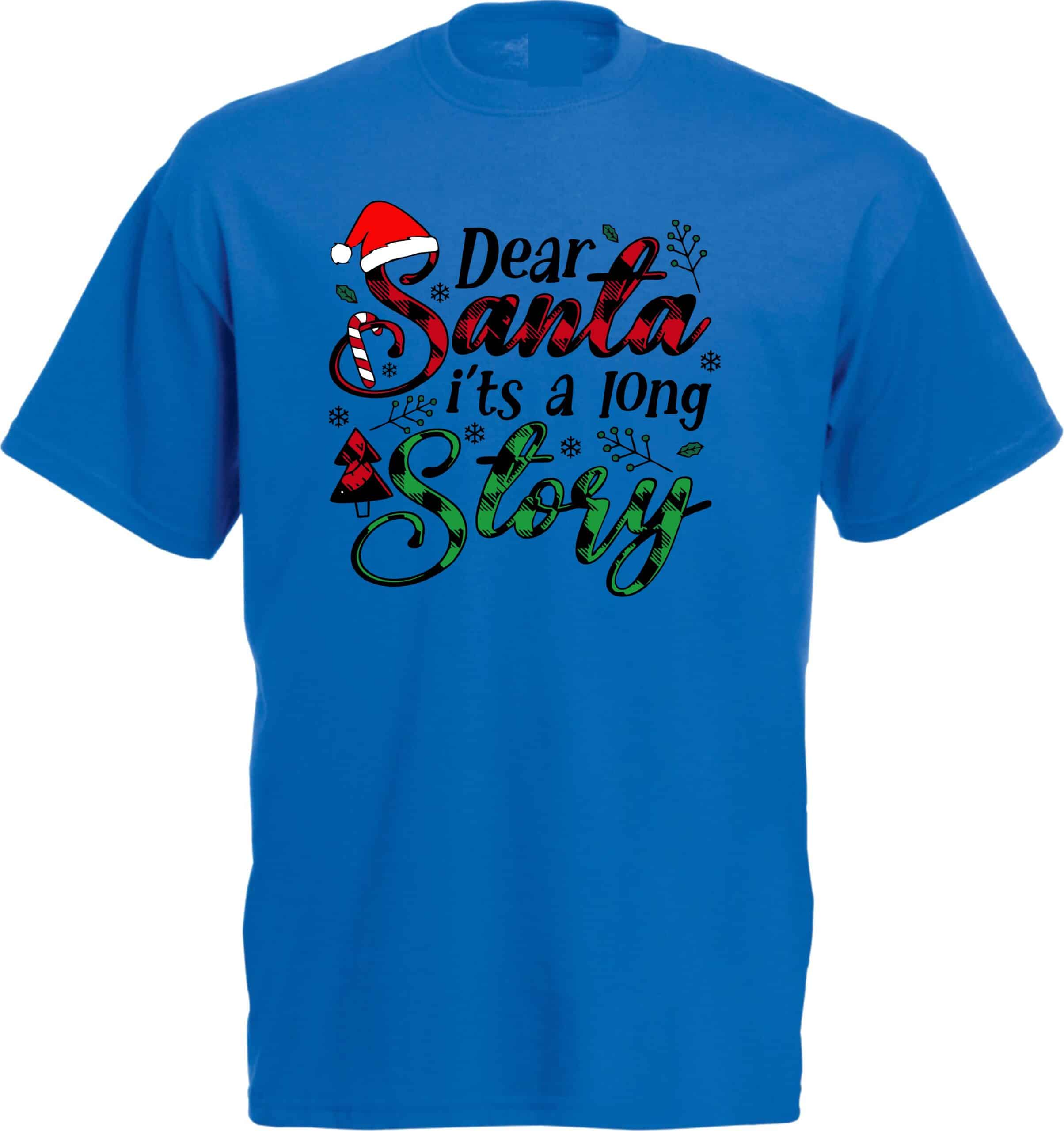 A Long Story Christmas T Shirt - Image 4
