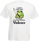 Choosing Violence Slogan T-Shirt