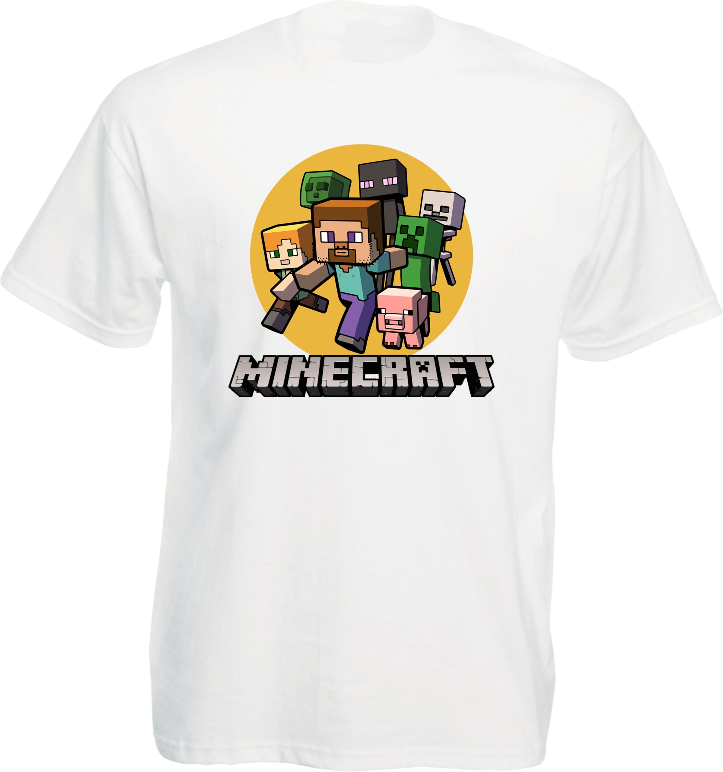 Funny Minecraft Pixel T-Shirt - Image 9