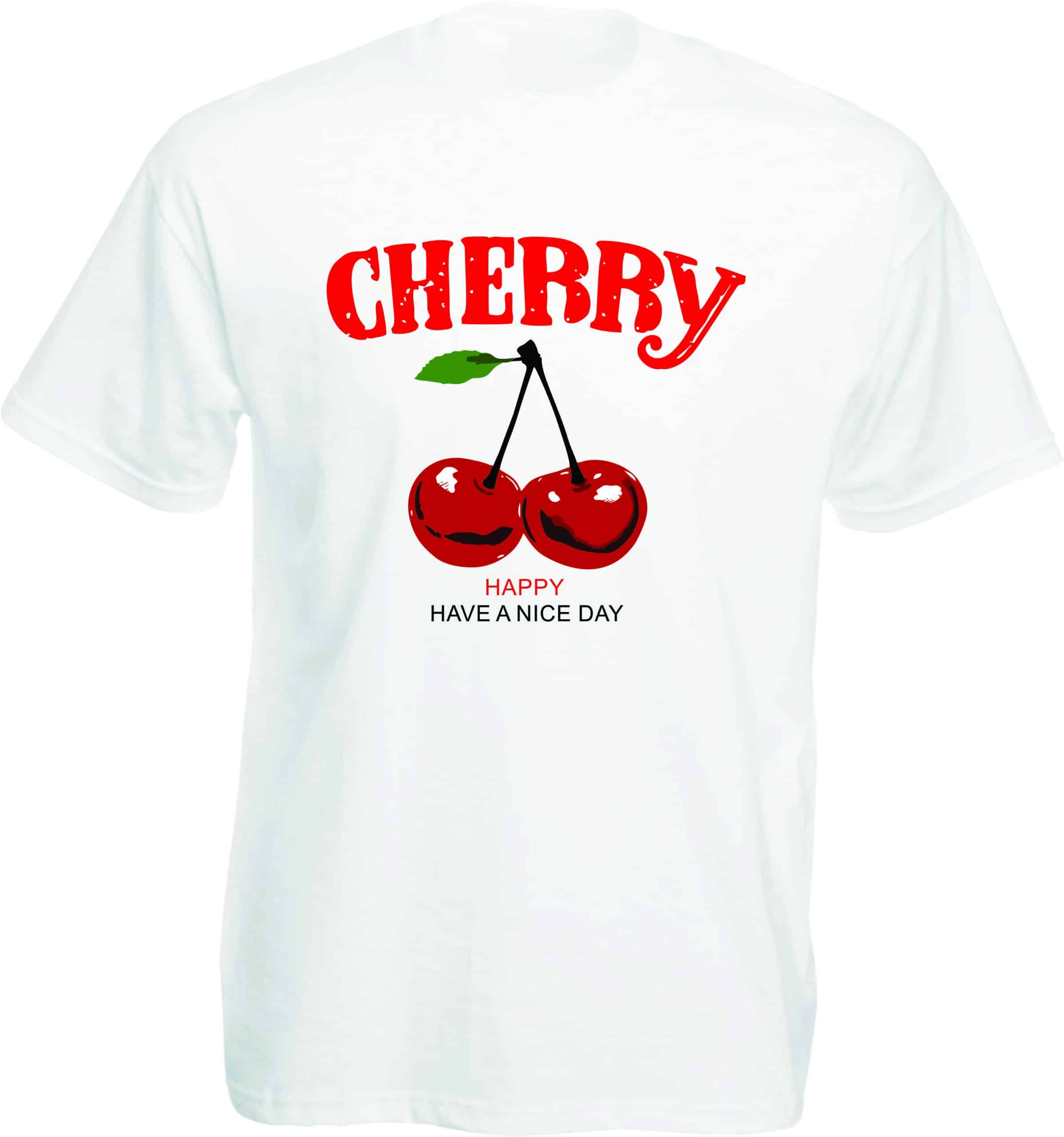 Sweet Red Cherry Summer T-Shirt - Image 4