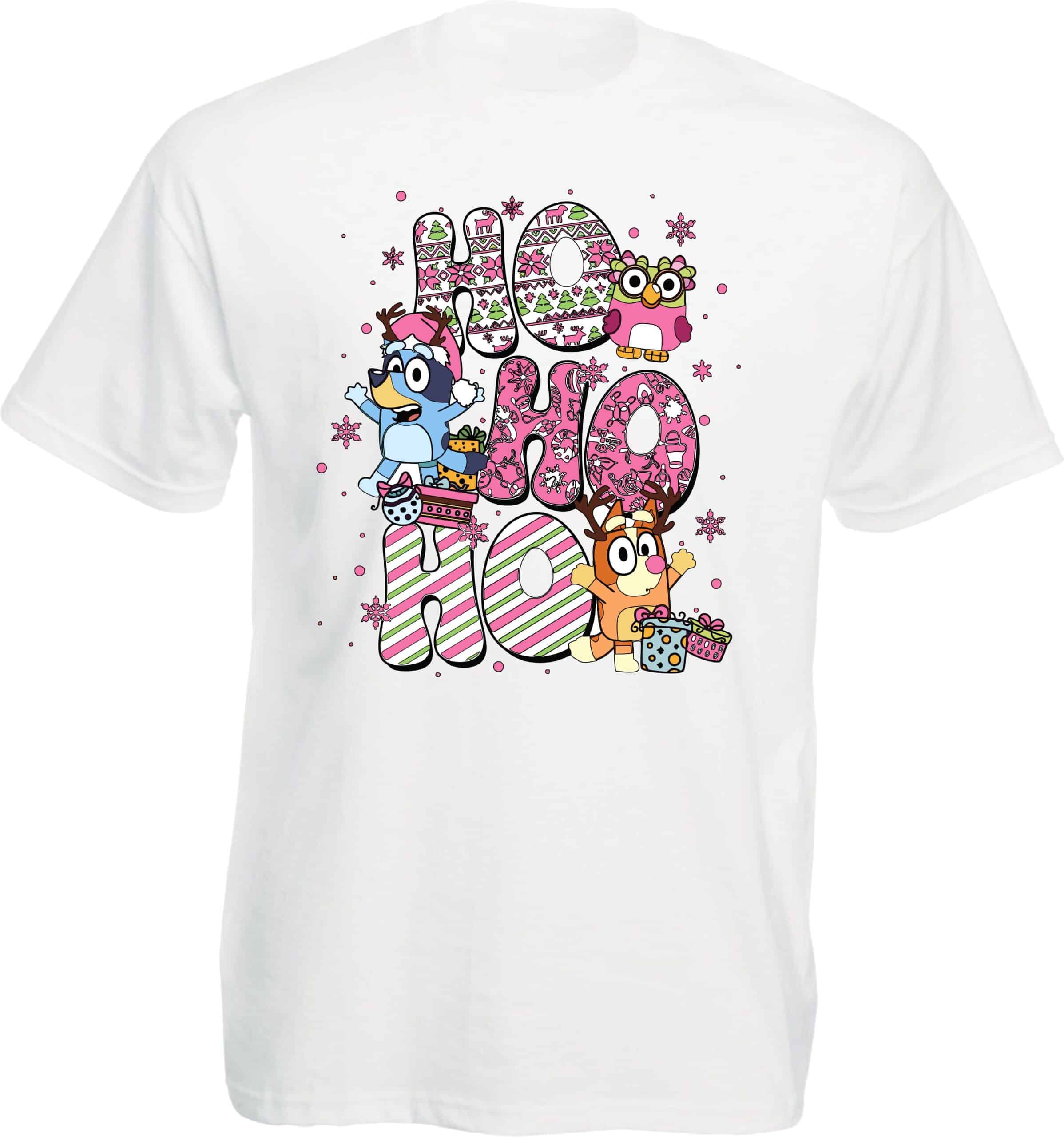 Funny Bluey Christmas T-Shirt - Image 8