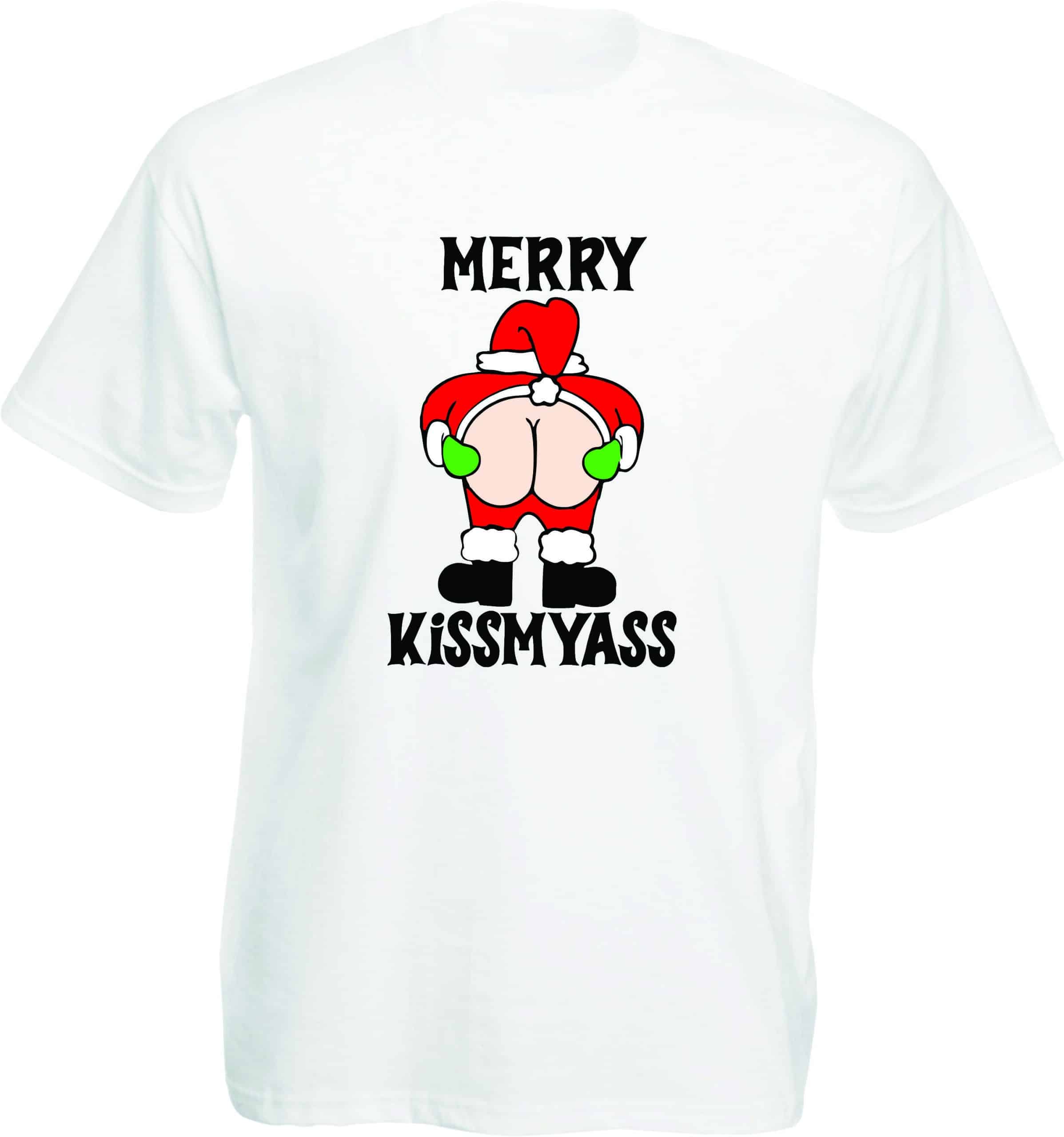 Merry Kiss My A Christmas Shirt - Image 7