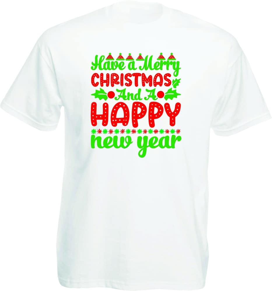 Merry Christmas Happy New Year Shirt - Image 4