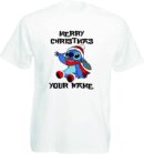 Personalised Stitch Christmas T-Shirt