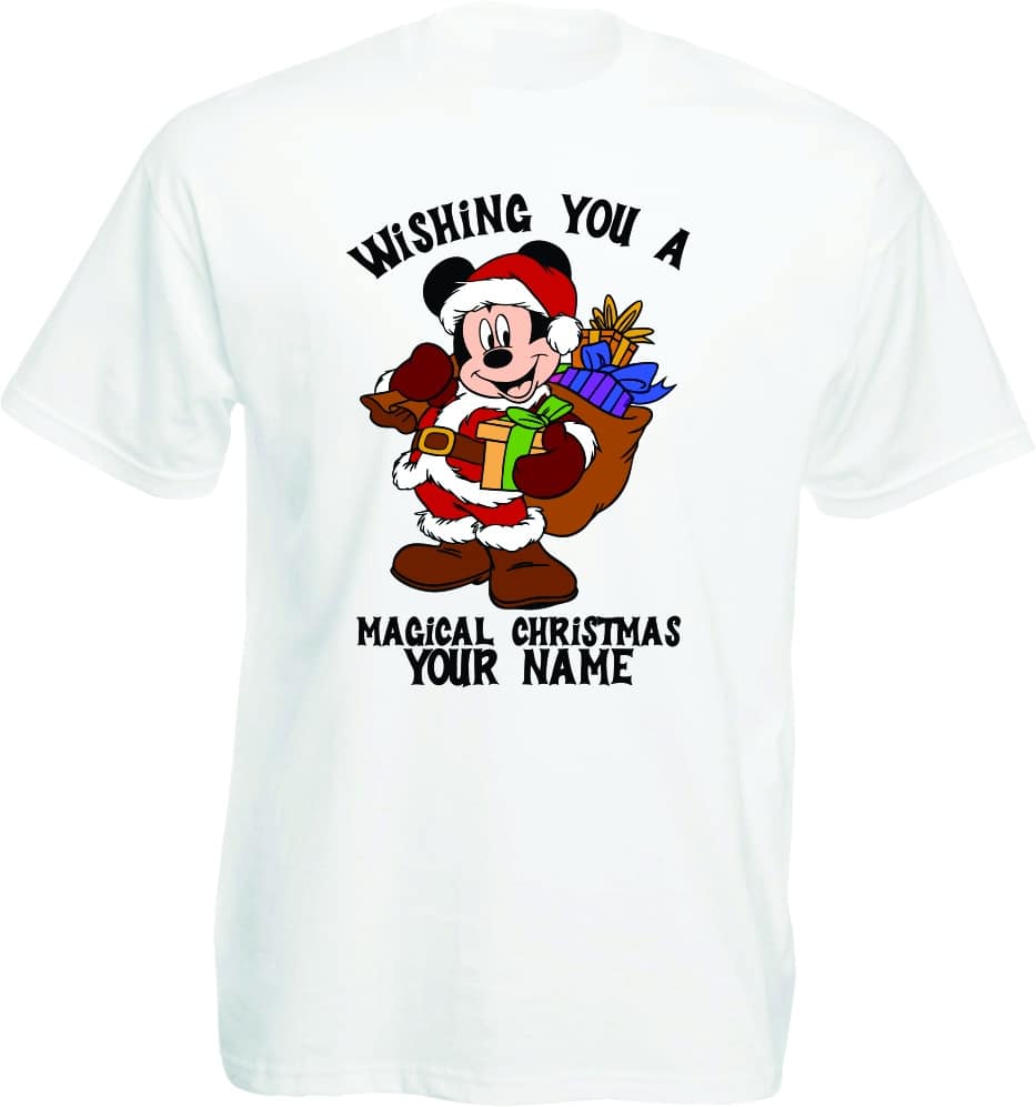 Wishing You A Merry Christmas T-Shirt - Image 5