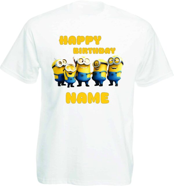 Minions Kids Birthday T-Shirt