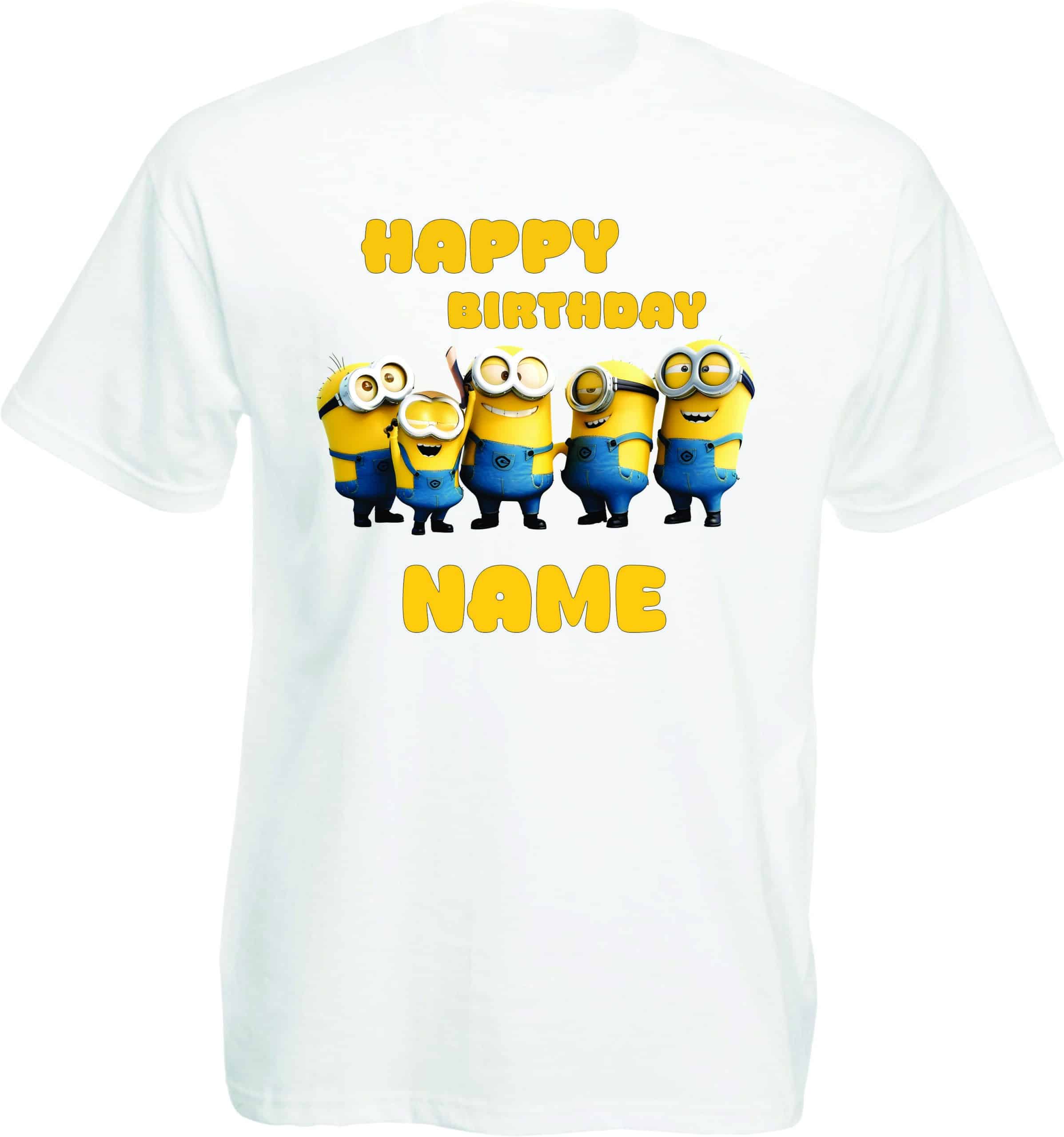 Minions Kids Birthday T-Shirt