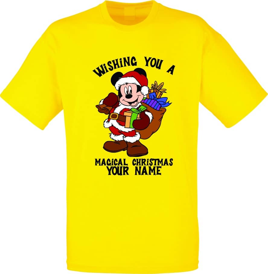 Wishing You A Merry Christmas T-Shirt - Image 6
