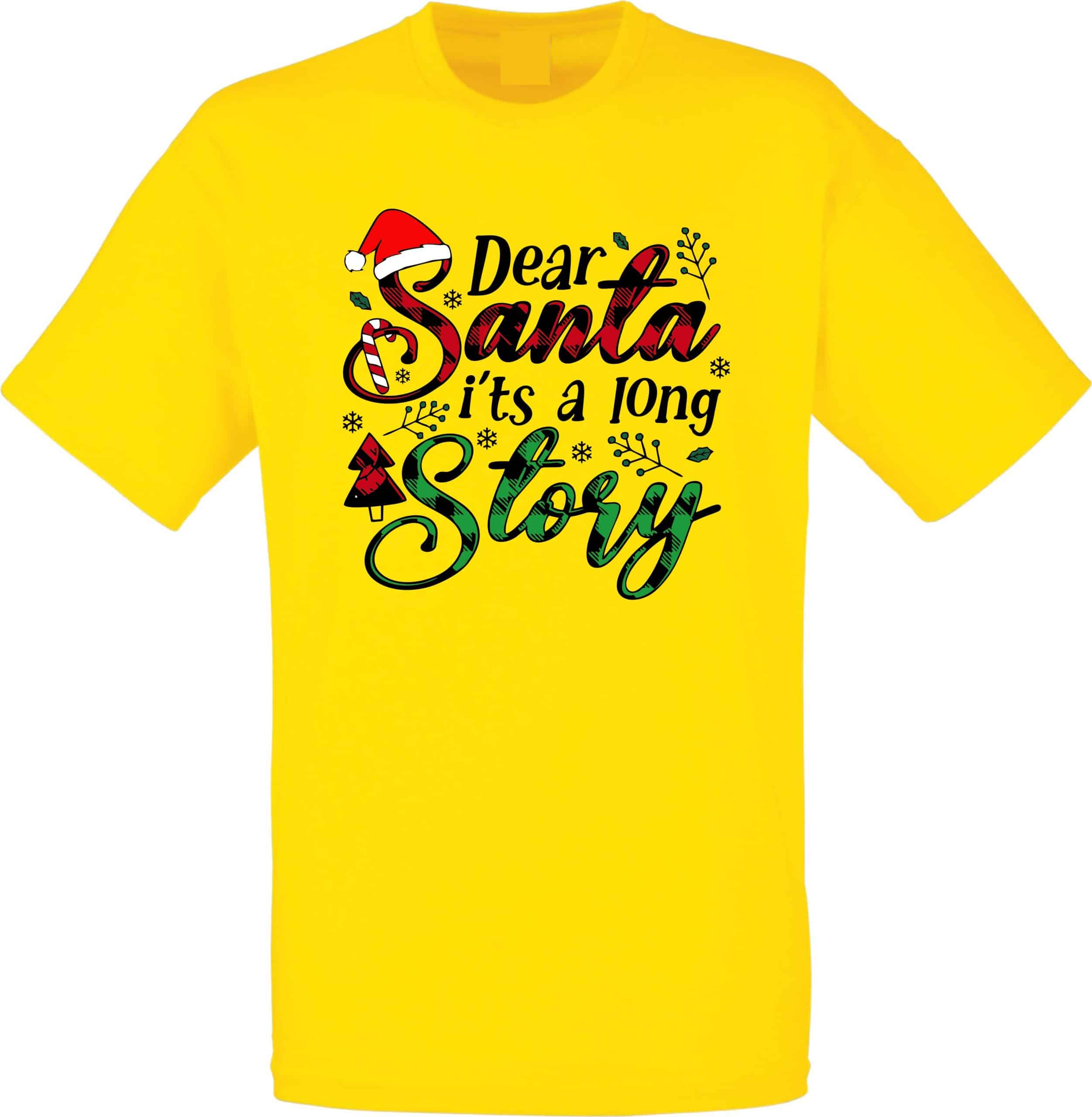 A Long Story Christmas T Shirt - Image 6