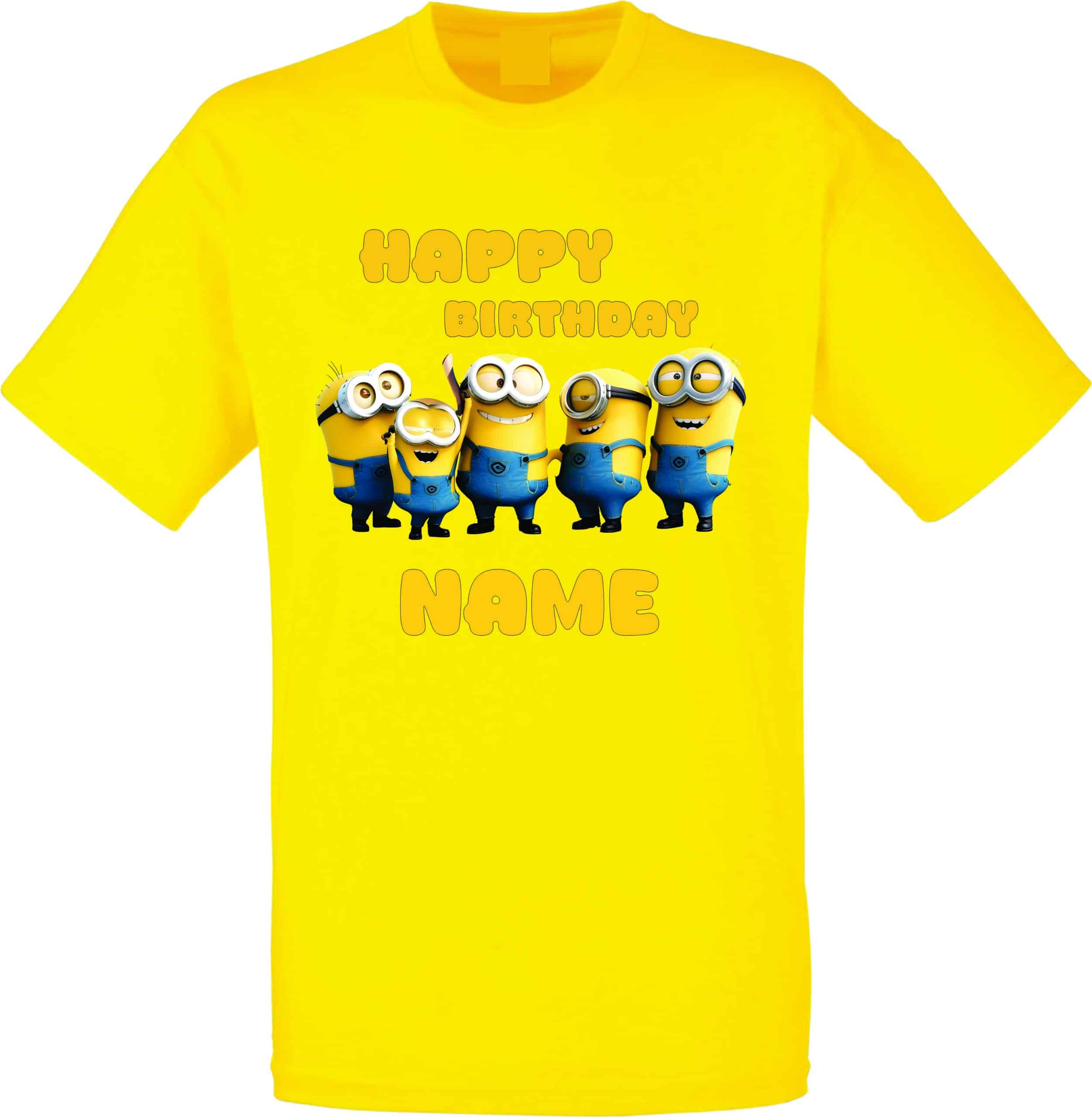 Minions Kids Birthday T-Shirt - Image 8