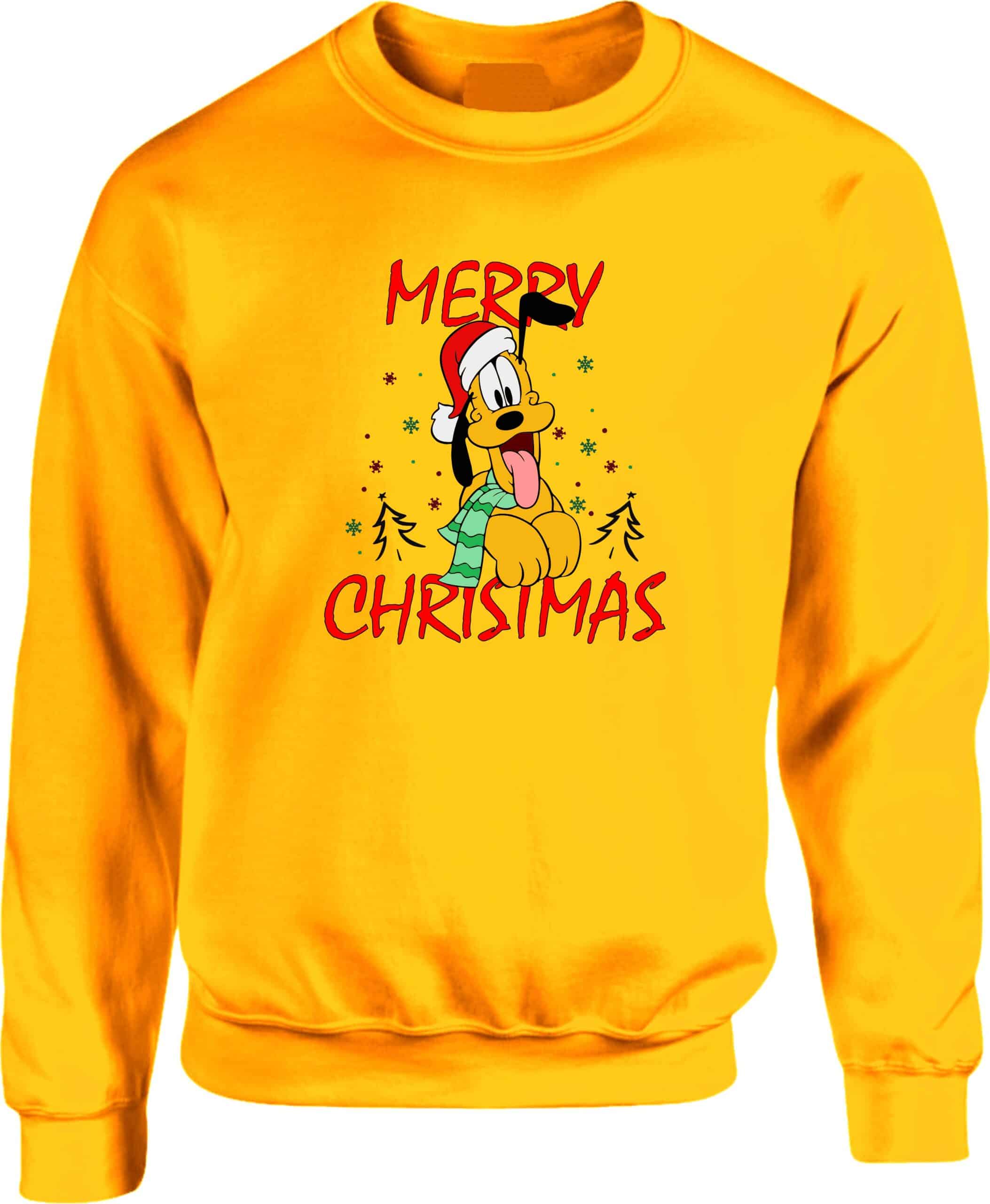 Disney Pluto Christmas Sweatshirt - Image 5
