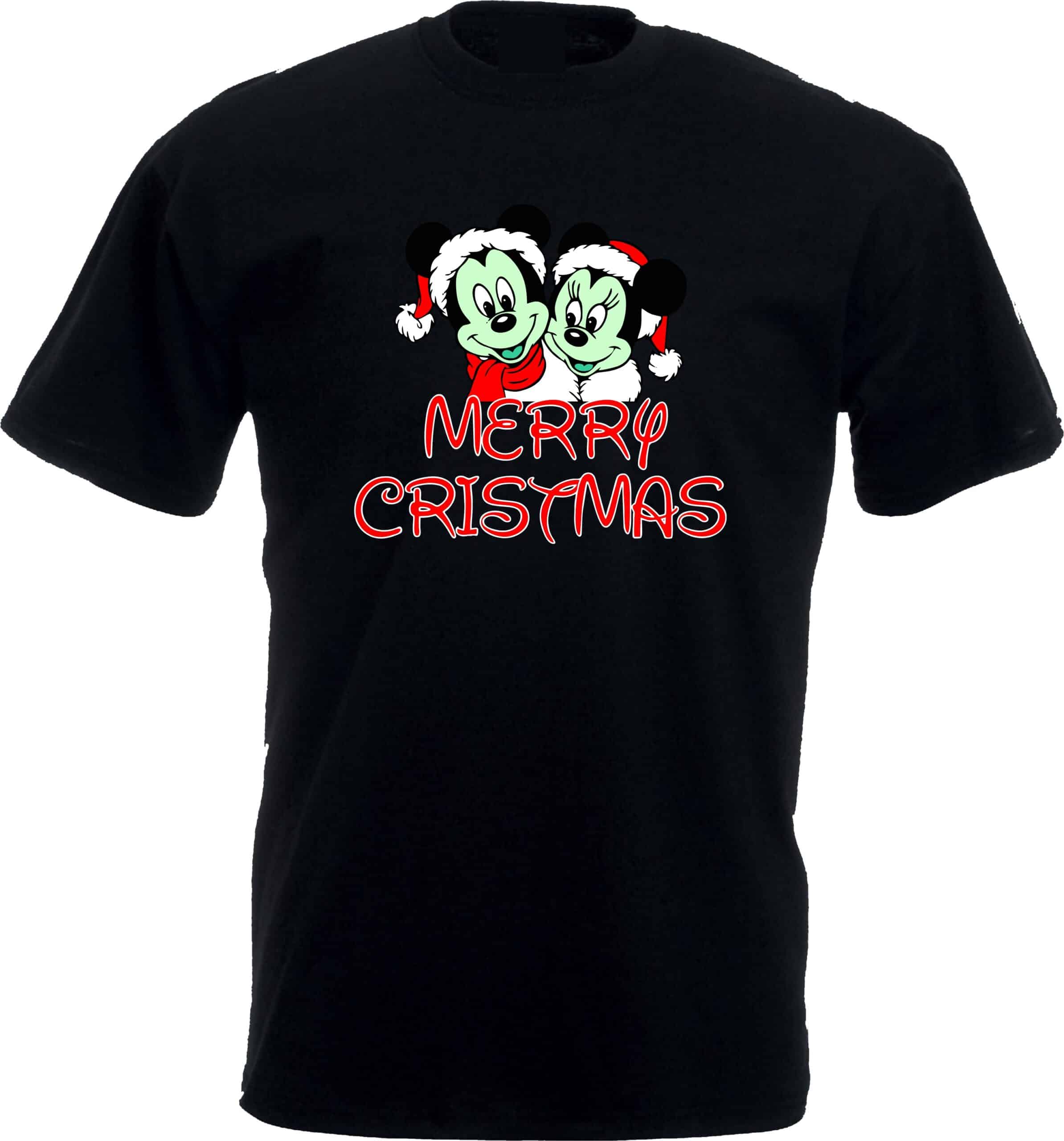 Disney Mickey Christmas T Shirt - Image 2