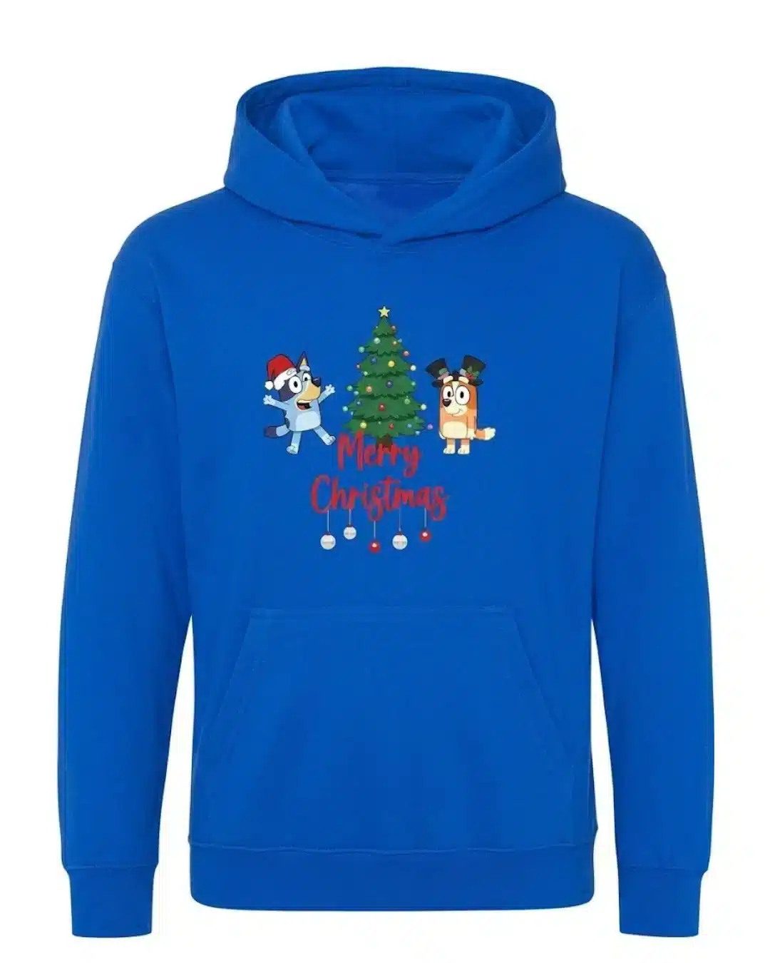 Merry Christmas Bluey Hoodie - Image 2