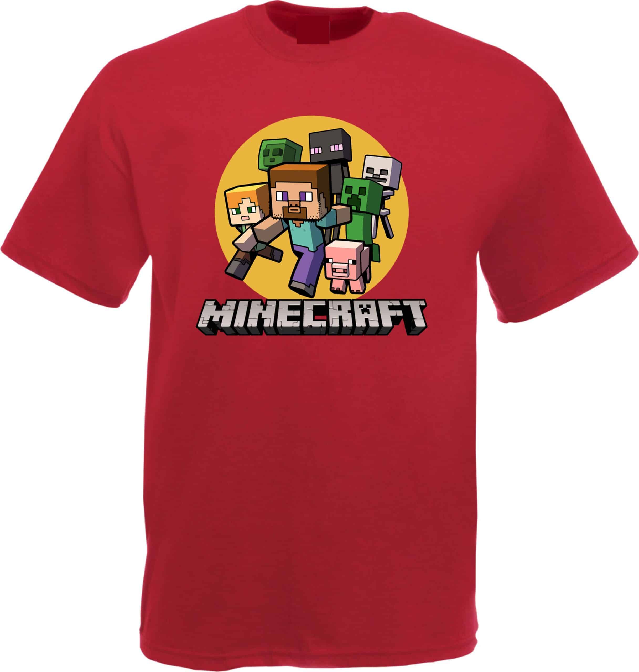 Funny Minecraft Pixel T-Shirt - Image 3