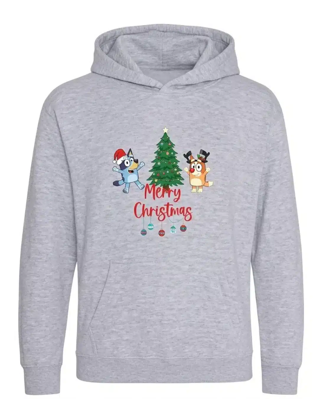 Merry Christmas Bluey Hoodie - Image 3