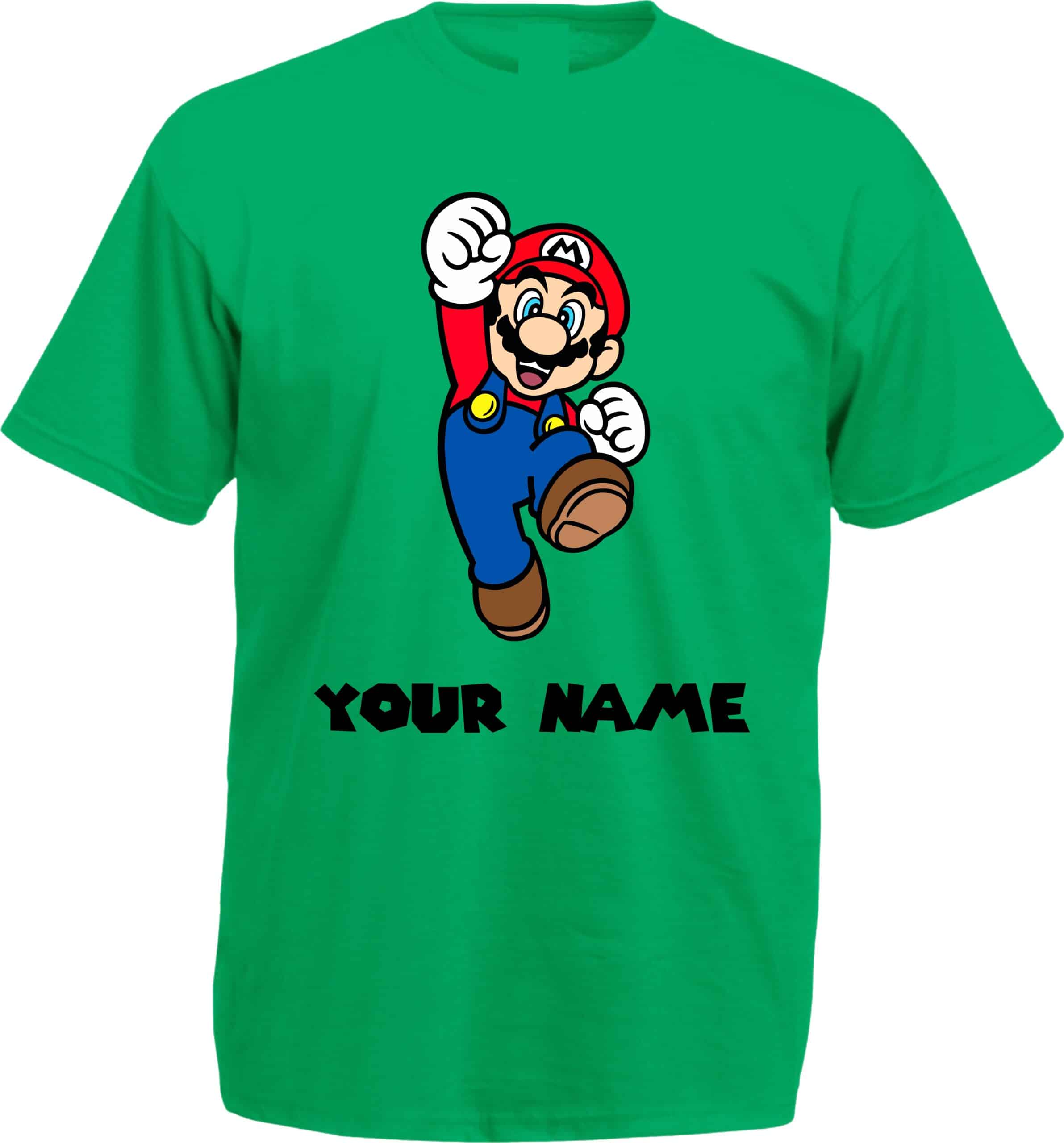 Custom Mario & Luigi T-Shirt - Image 2