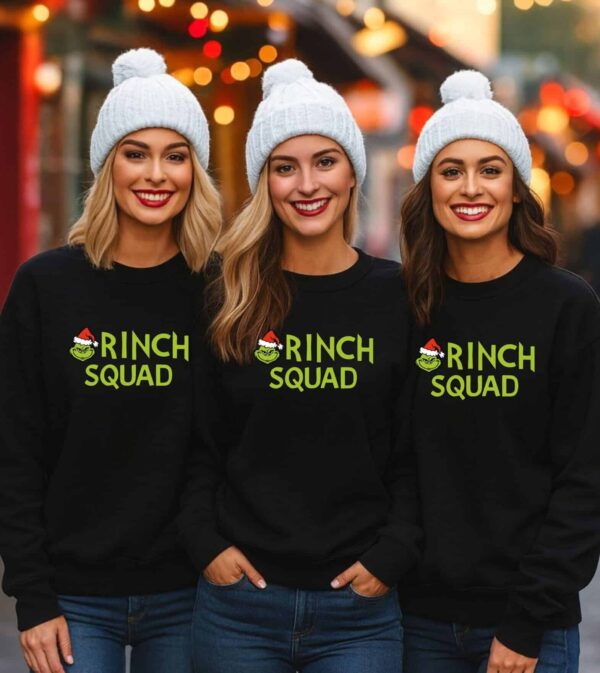 Christmas Grinch Squad Lover Sweatshirt
