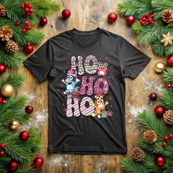 Funny Bluey Christmas T-Shirt
