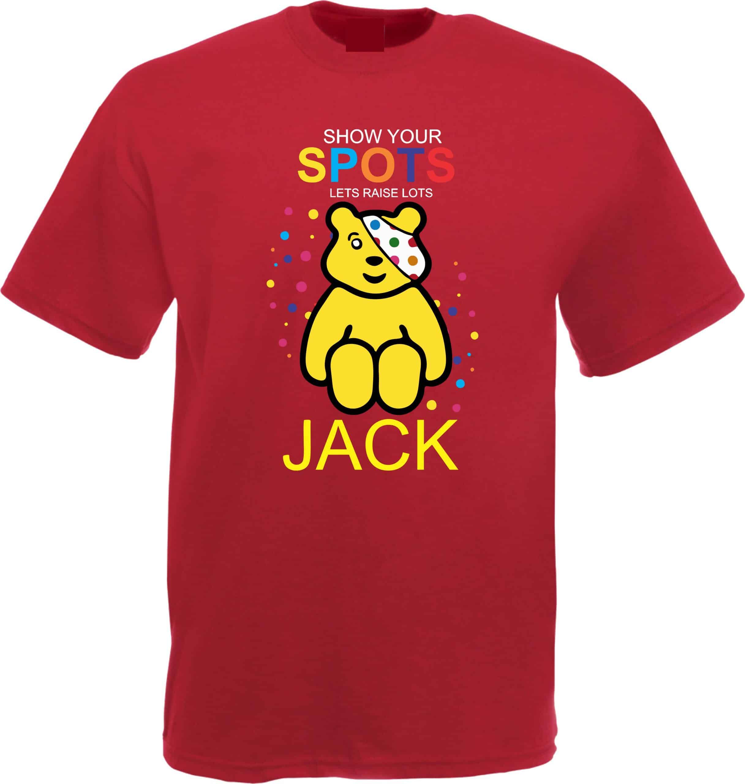 Personalised Pudsey Christmas T-Shirt - Image 7