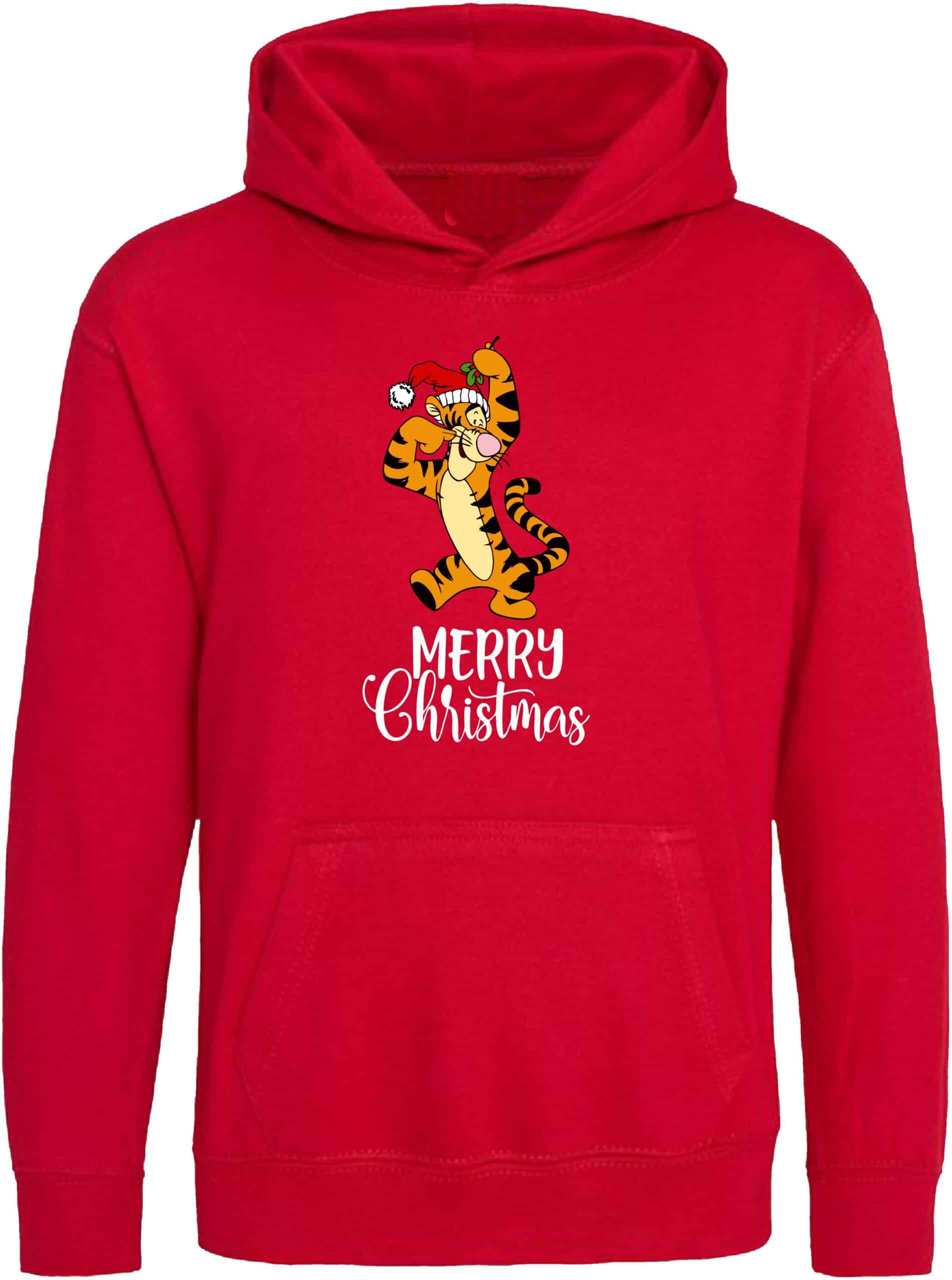 Disney Merry Christmas Tiger Hoodie - Image 7