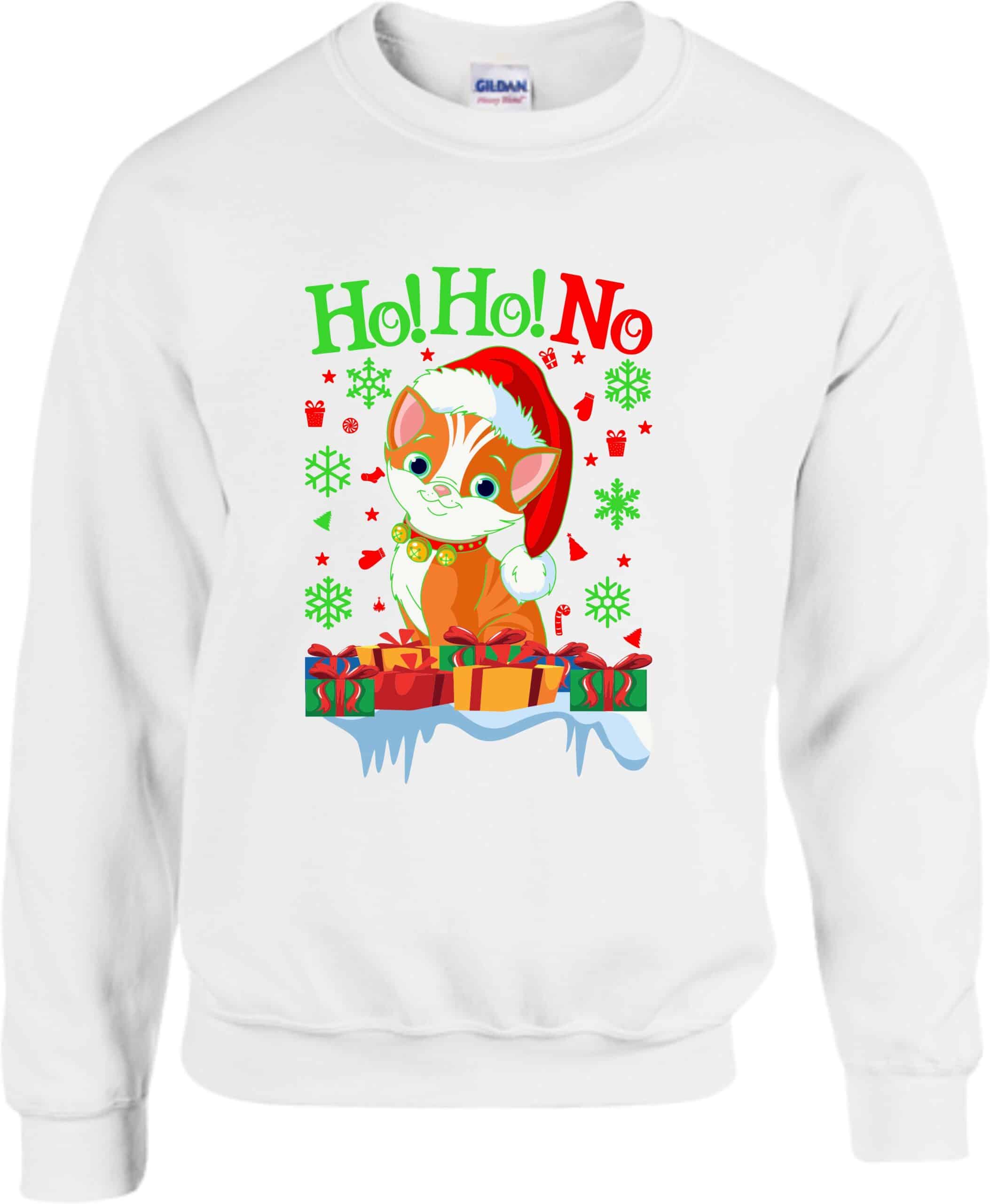 Funny Cat Christmas Jumper - Image 6