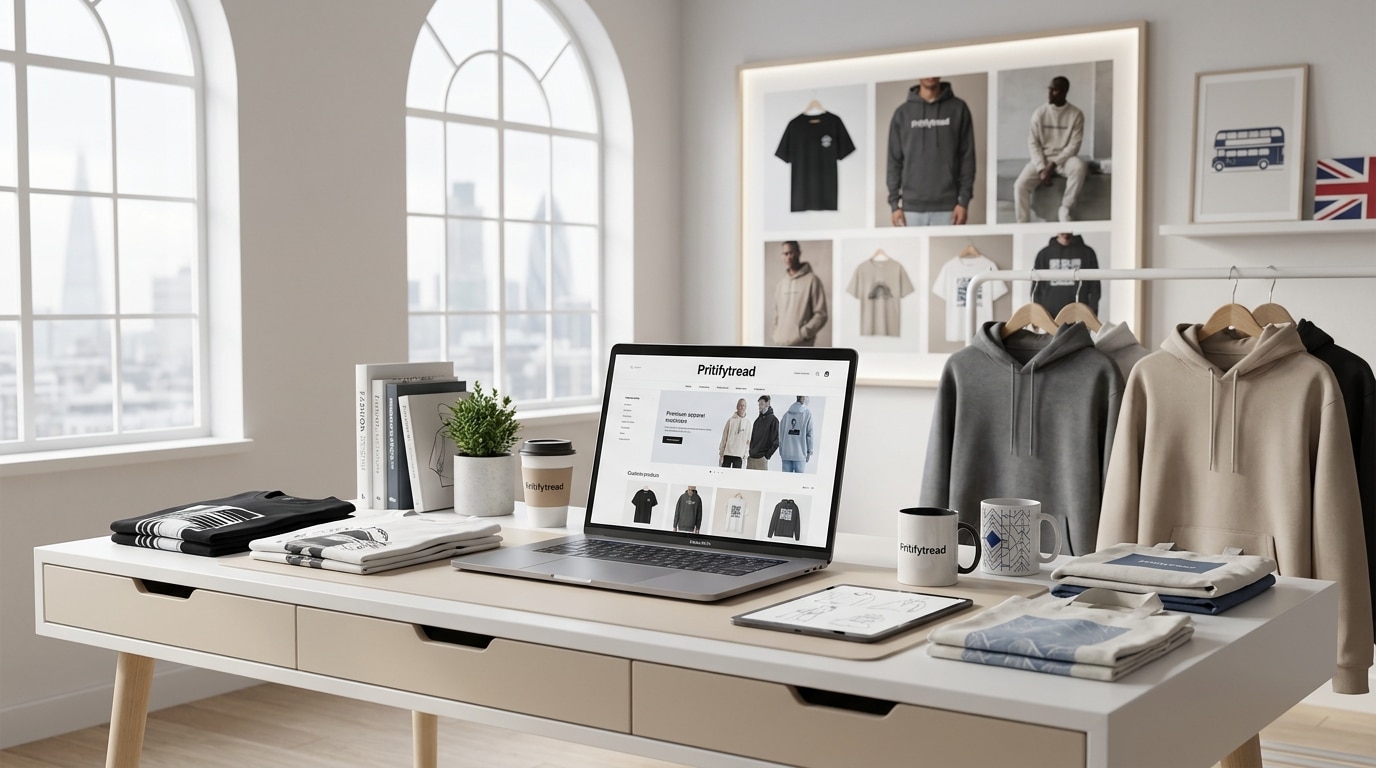 Pritifytread. A Modern Print on Demand Store in the UK