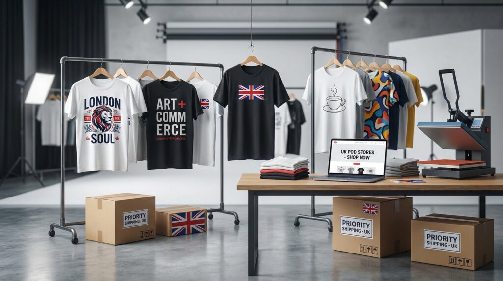 Best Print on Demand T Shirt Stores in the UK